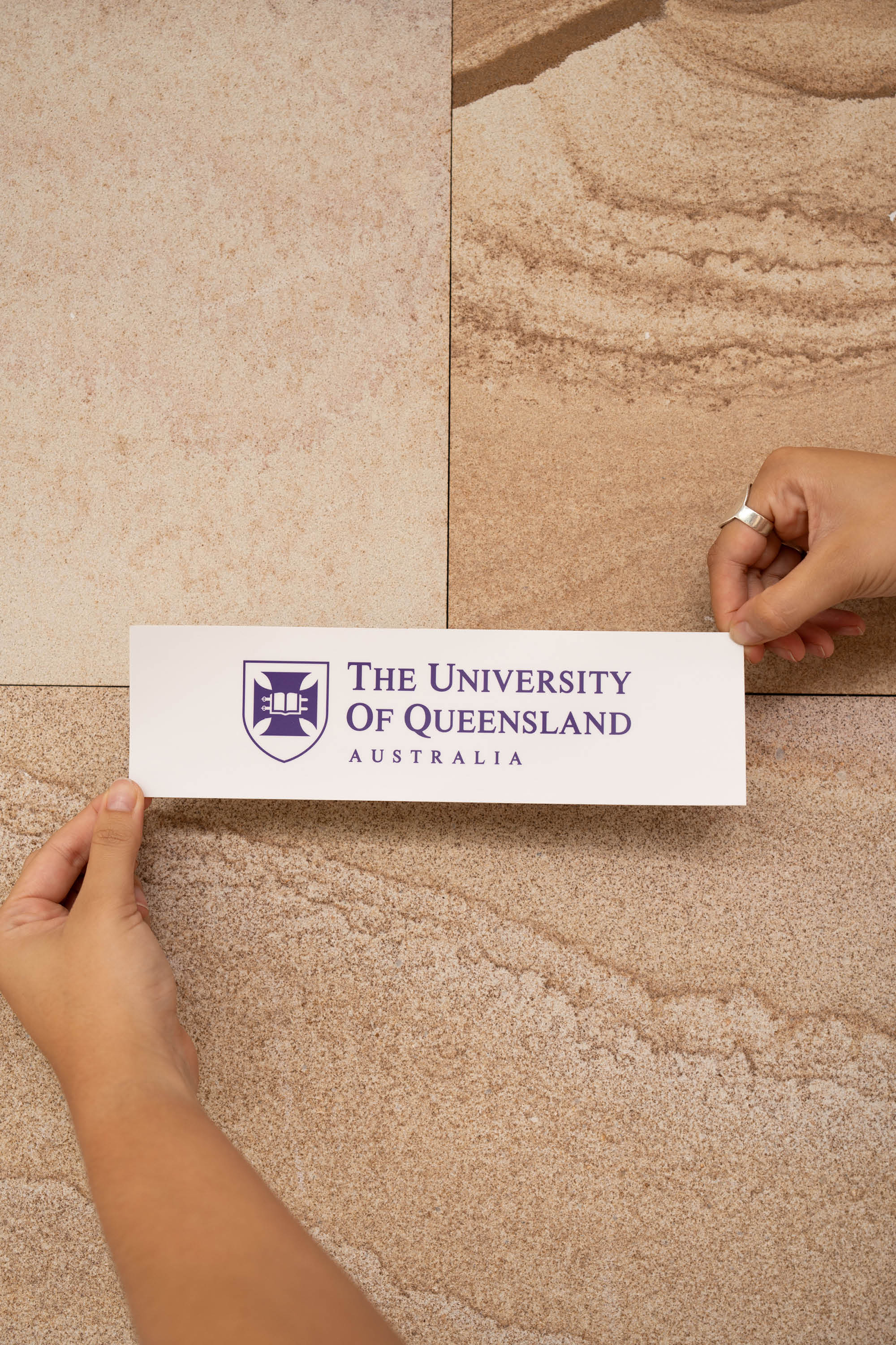UQ Shield Bumper Sticker