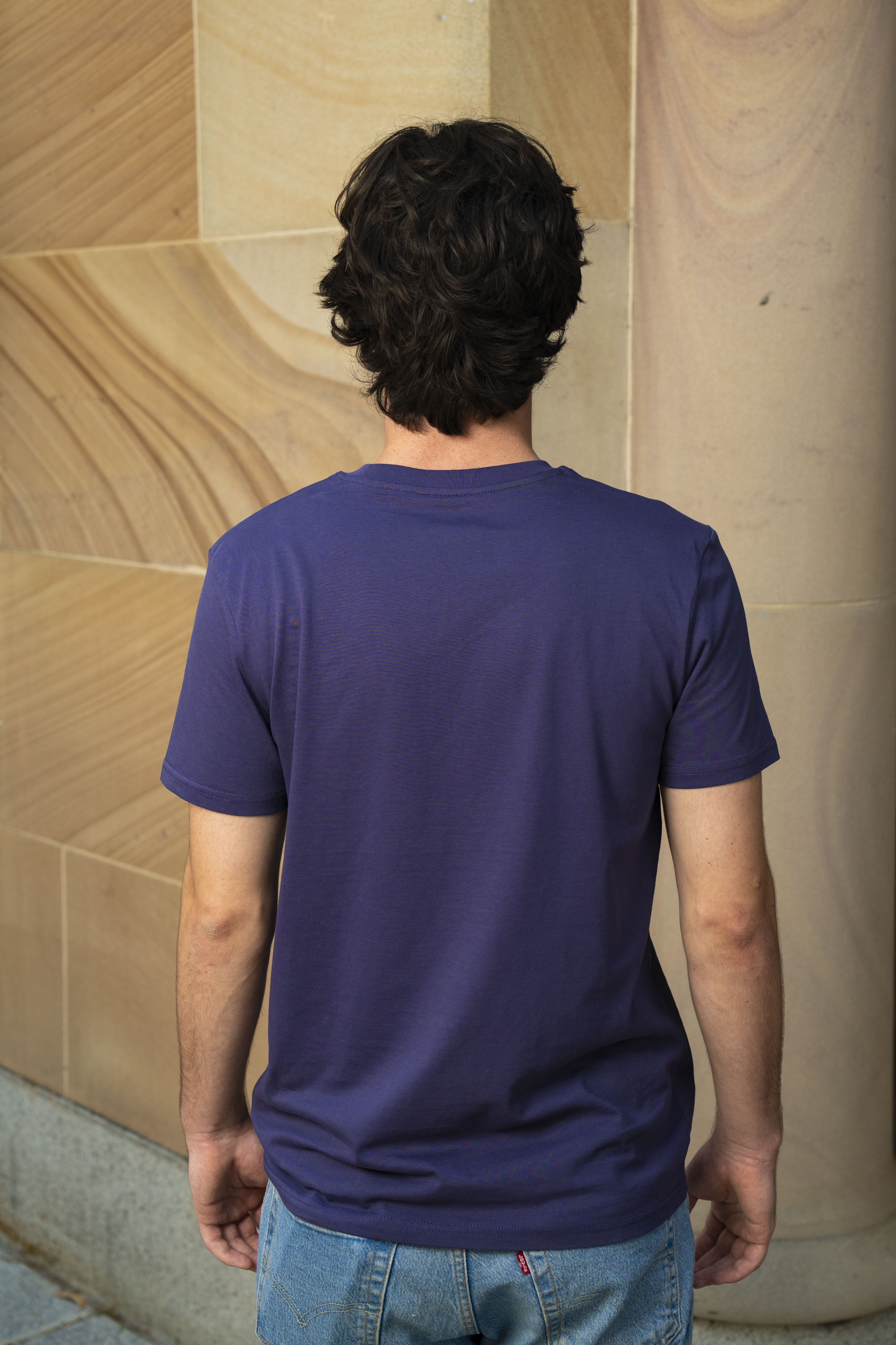 UQ Shield Unisex Tee - Purple - Big Logo