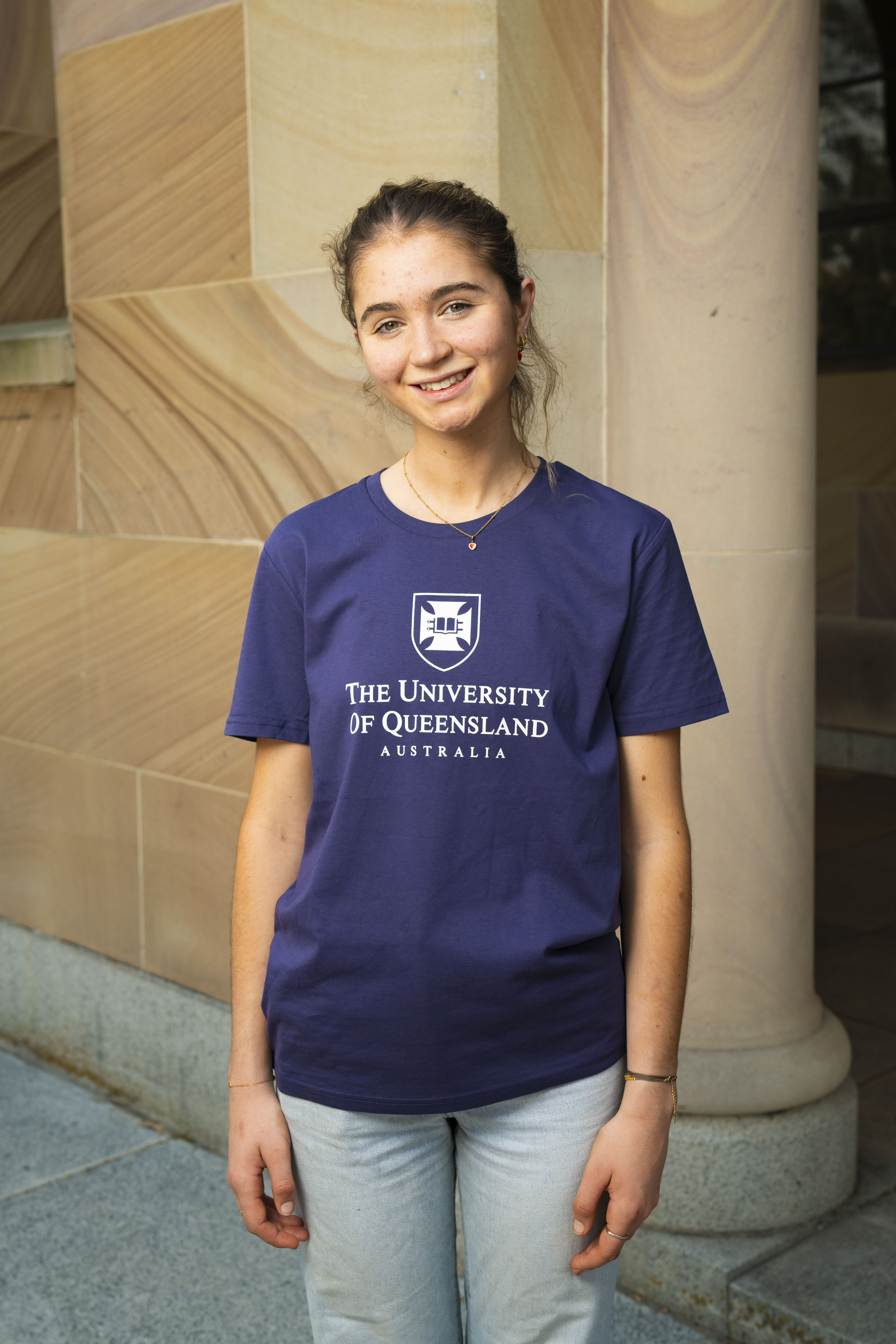 UQ Shield Unisex Tee - Purple