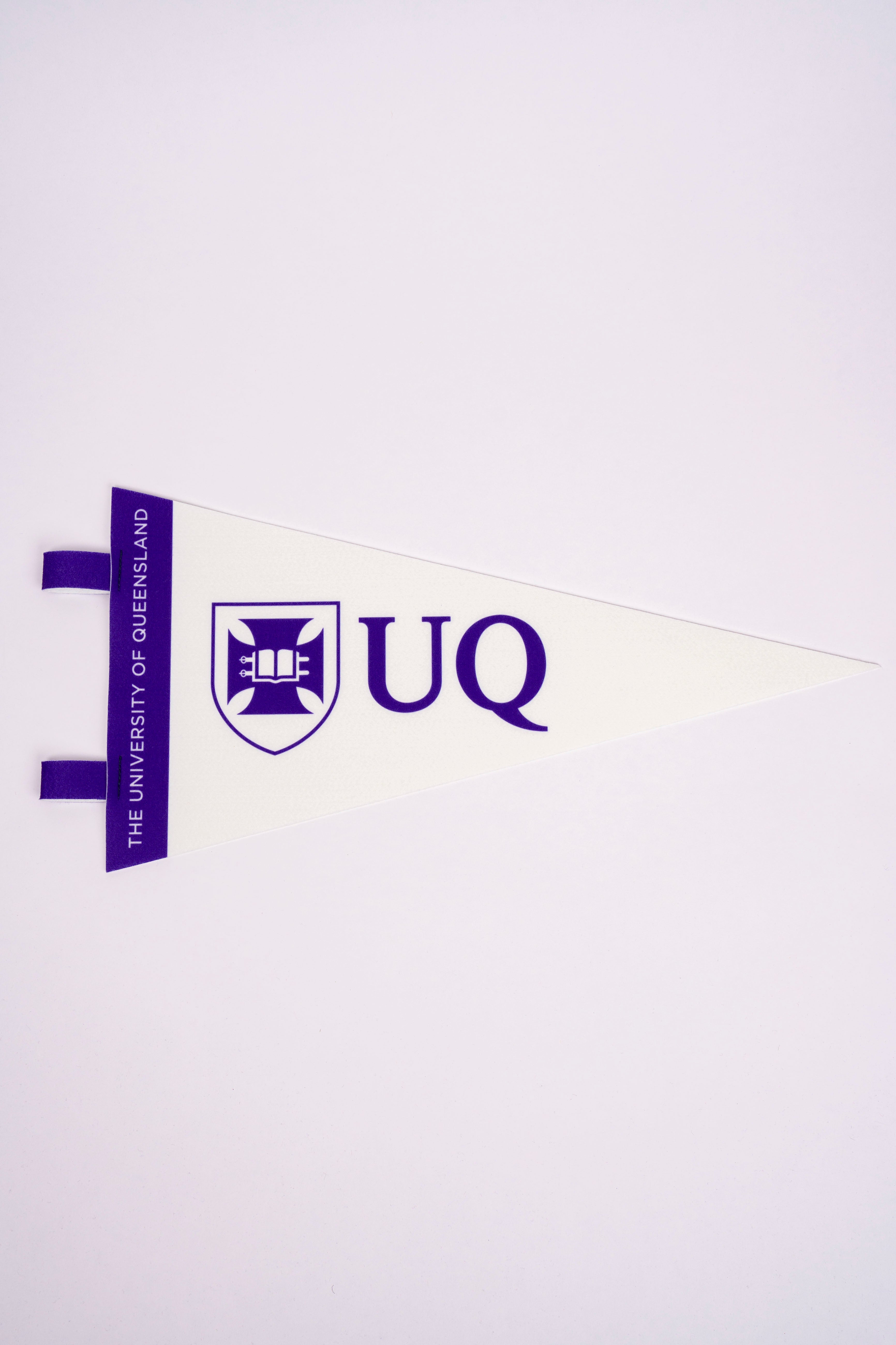 Large UQ Shield Felt Pennant