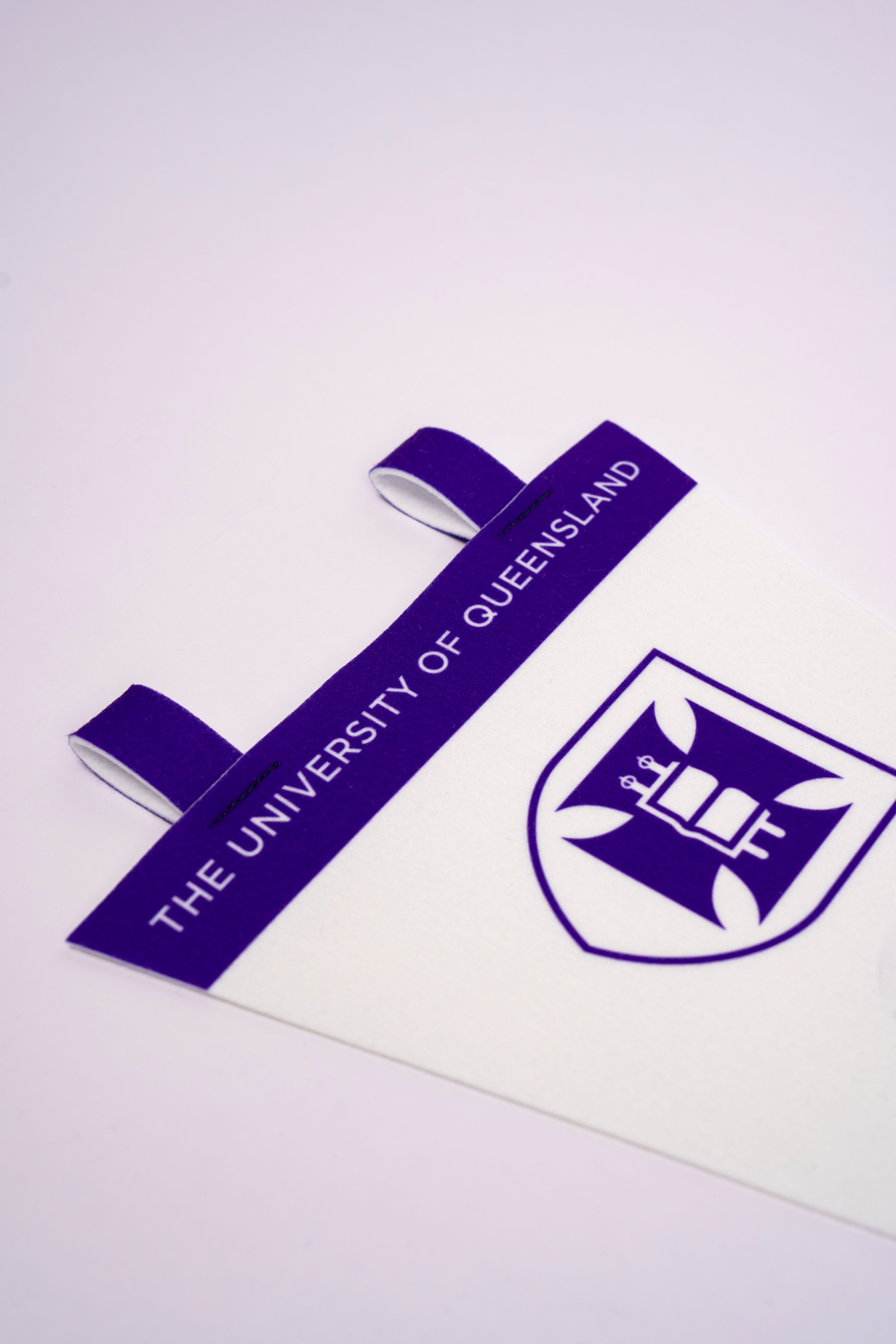Large UQ Shield Felt Pennant