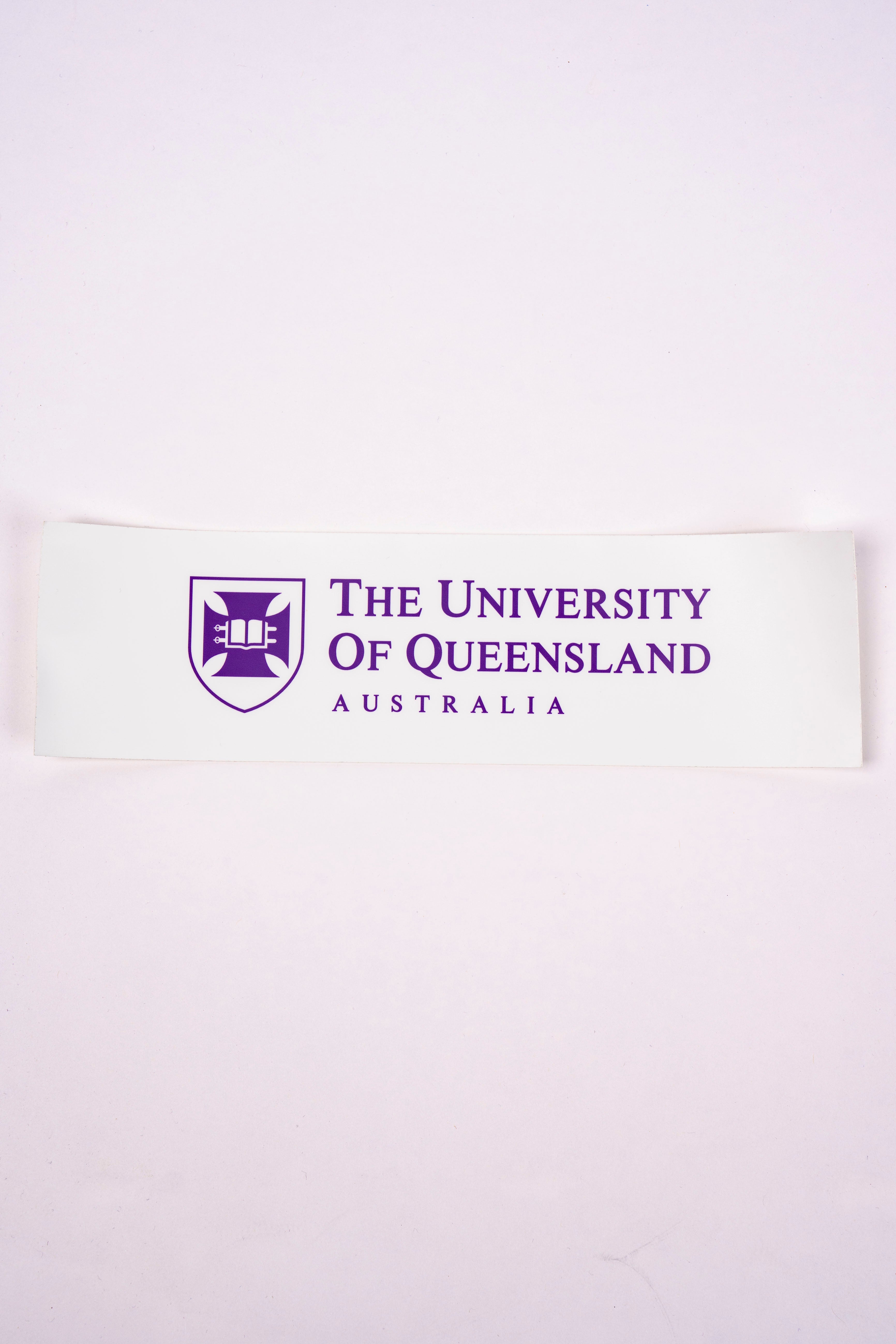 UQ Shield Bumper Sticker