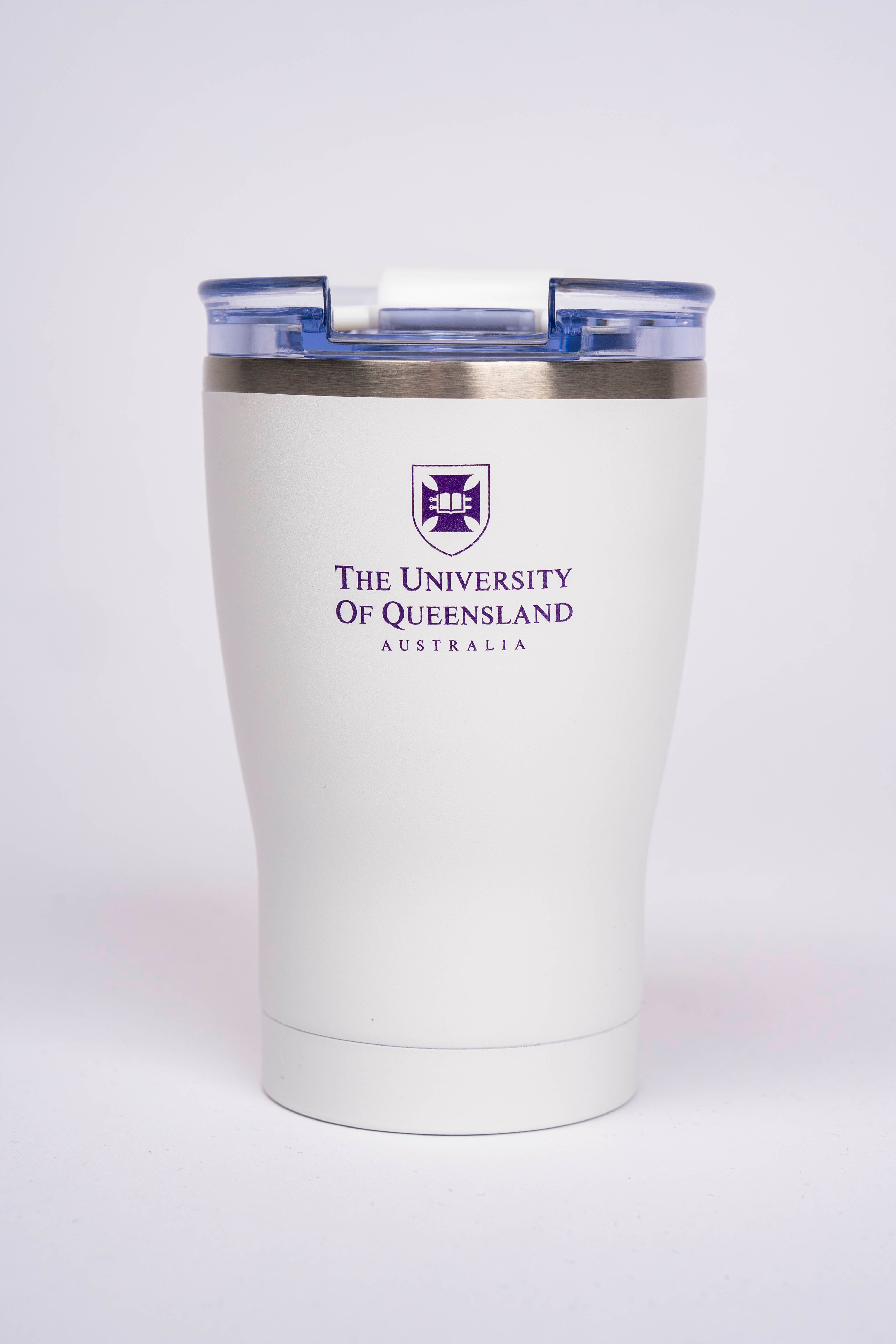 UQ Shield Reusable Cup - 350ml - White