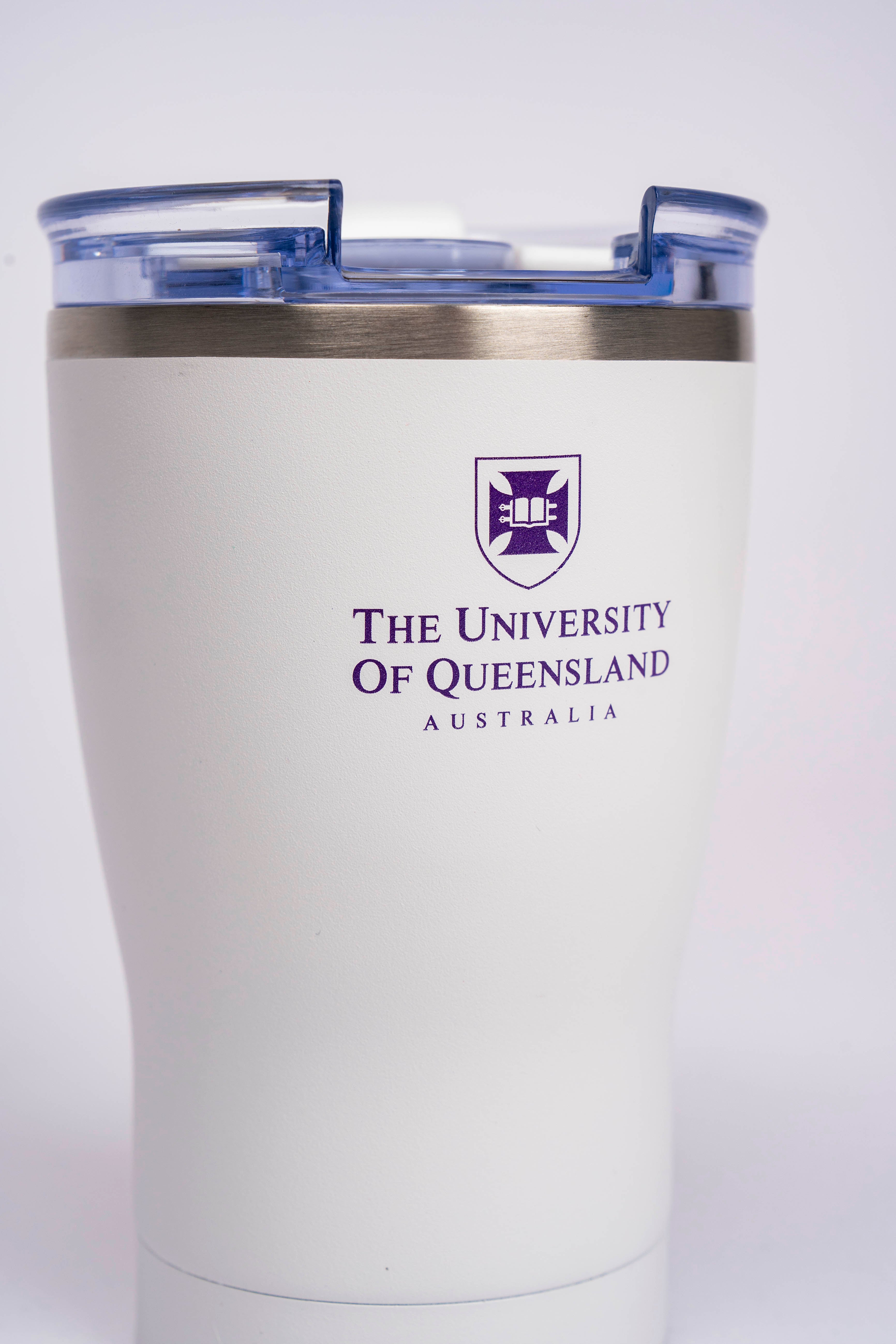 UQ Shield Reusable Cup - 350ml - White