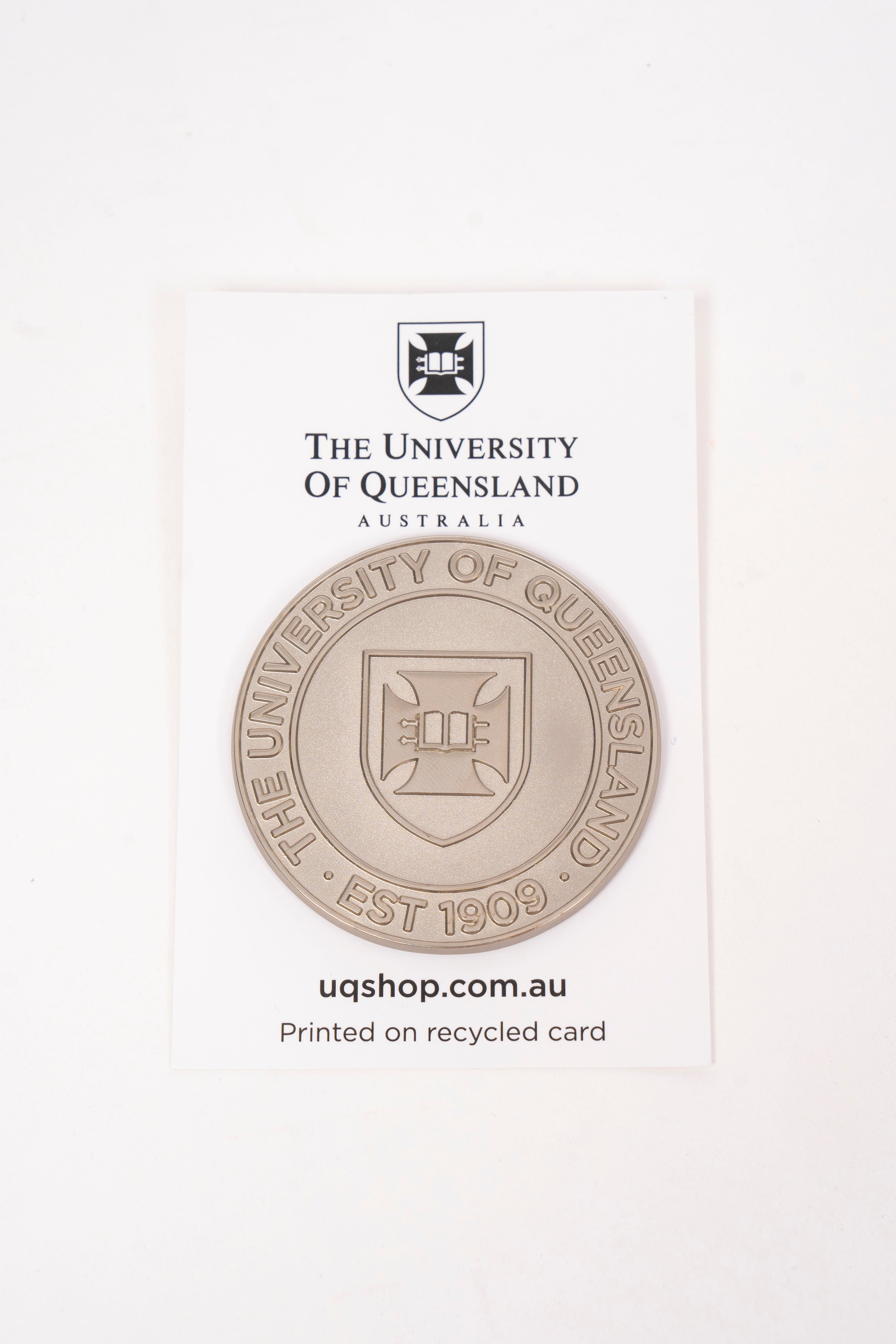 UQ Shield Magnet - Silver