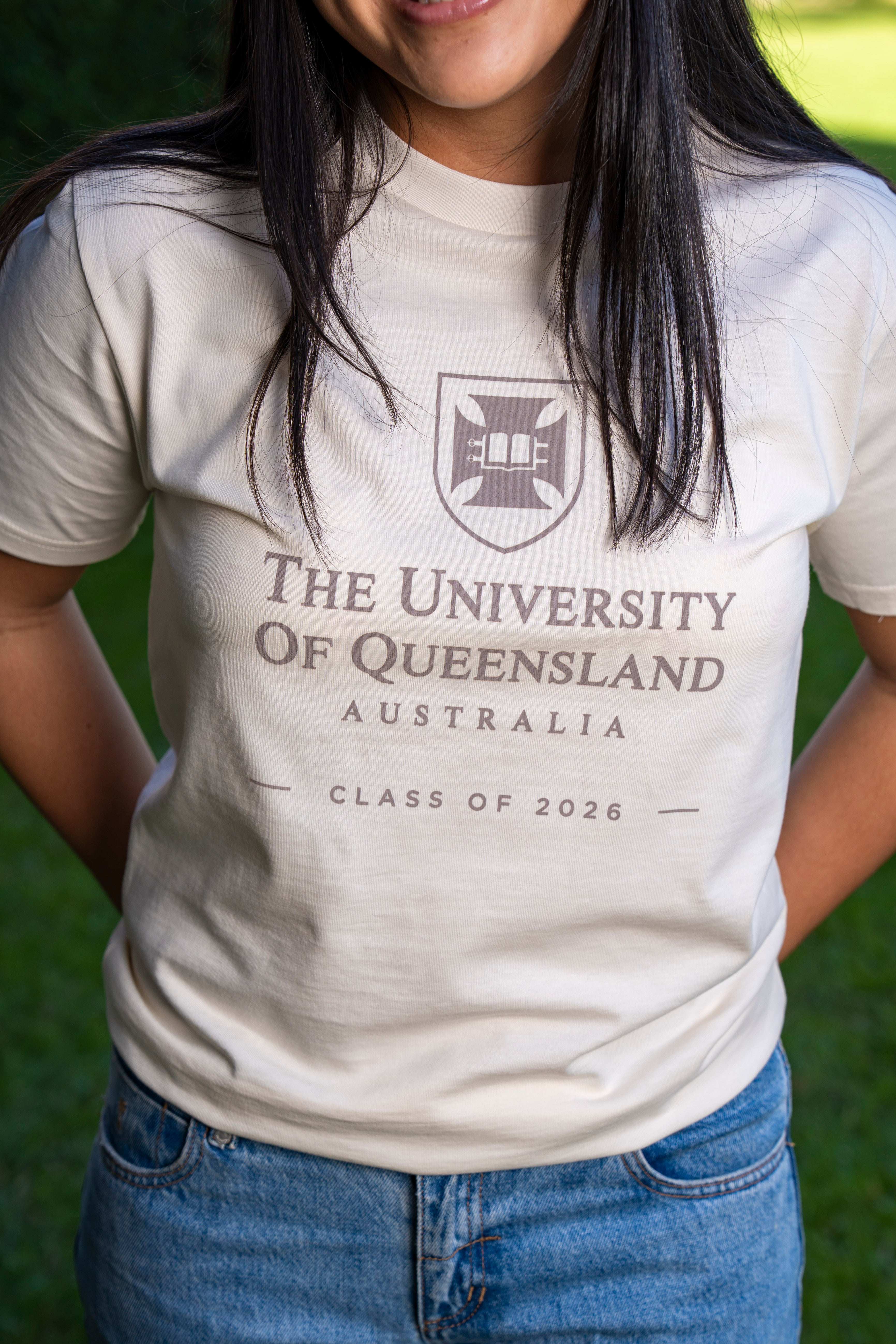 UQ Class of 2026 Tee - Sandstone Bundle