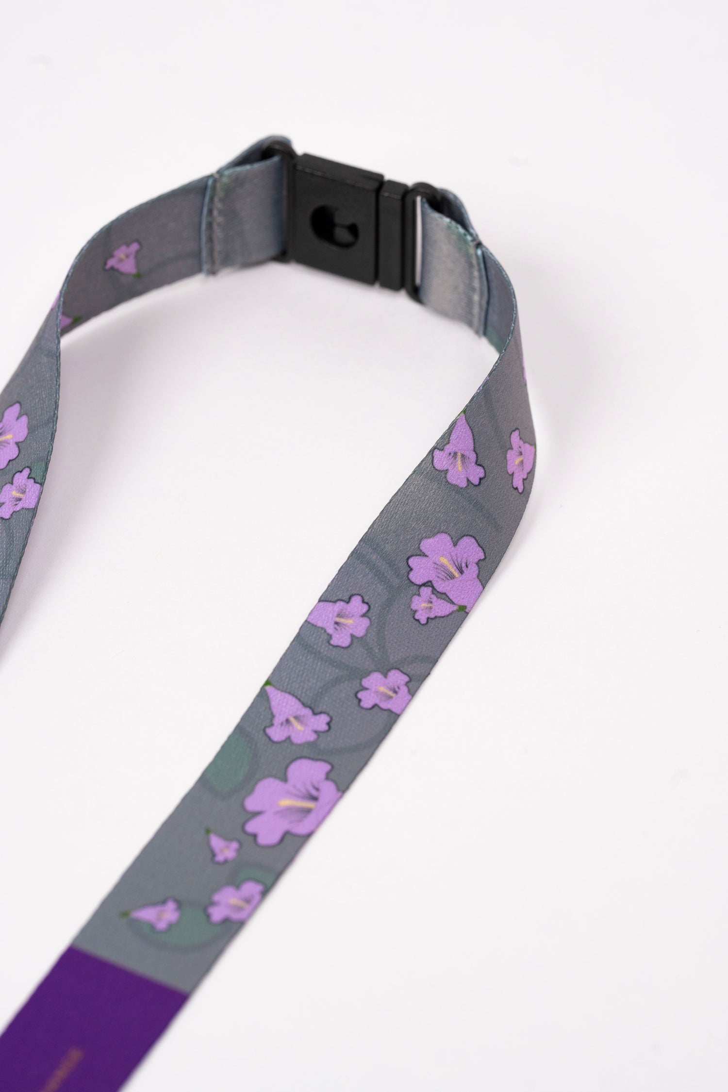 UQ Jacaranda Lanyard - Grey Base
