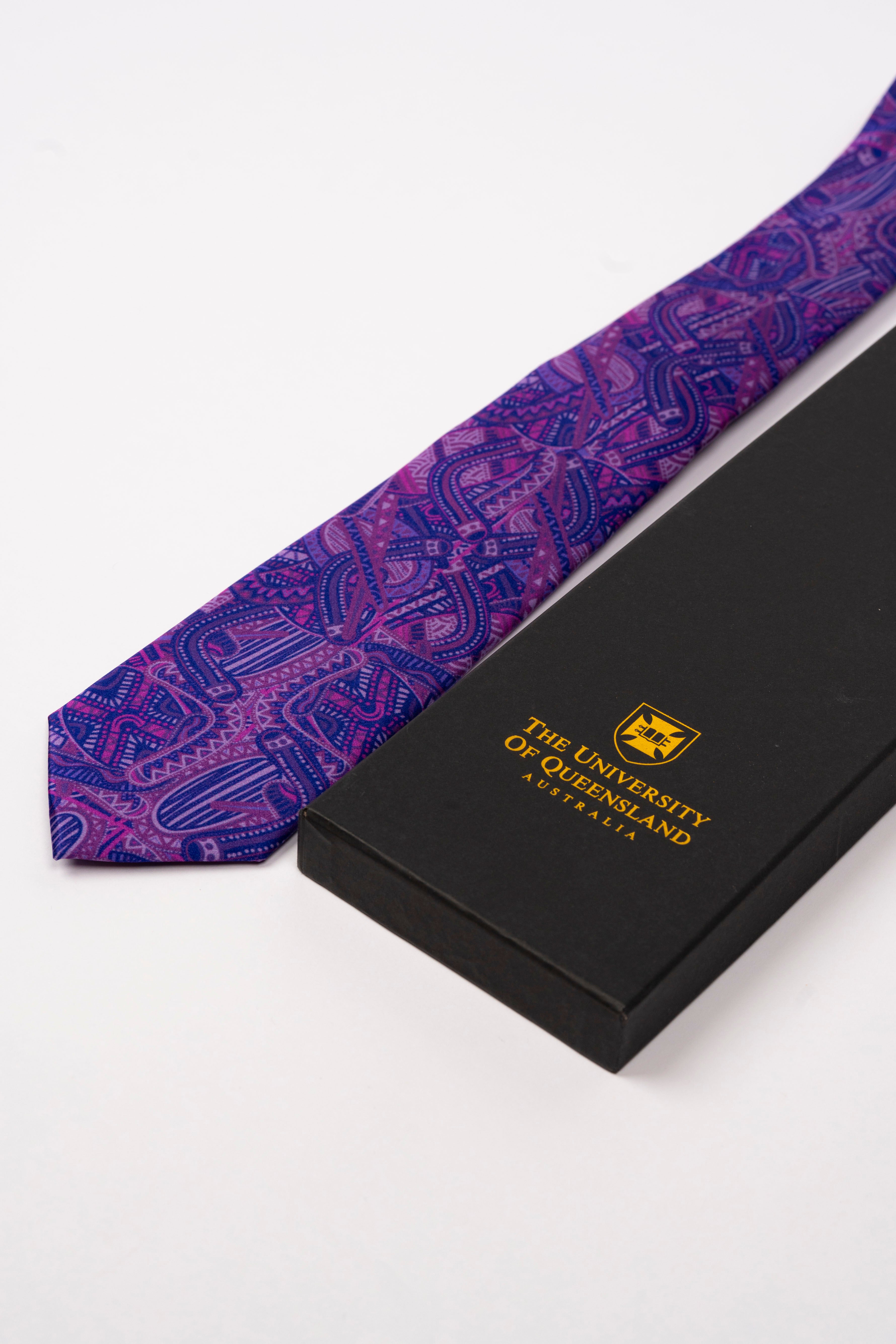 UQ RAP Silk Tie