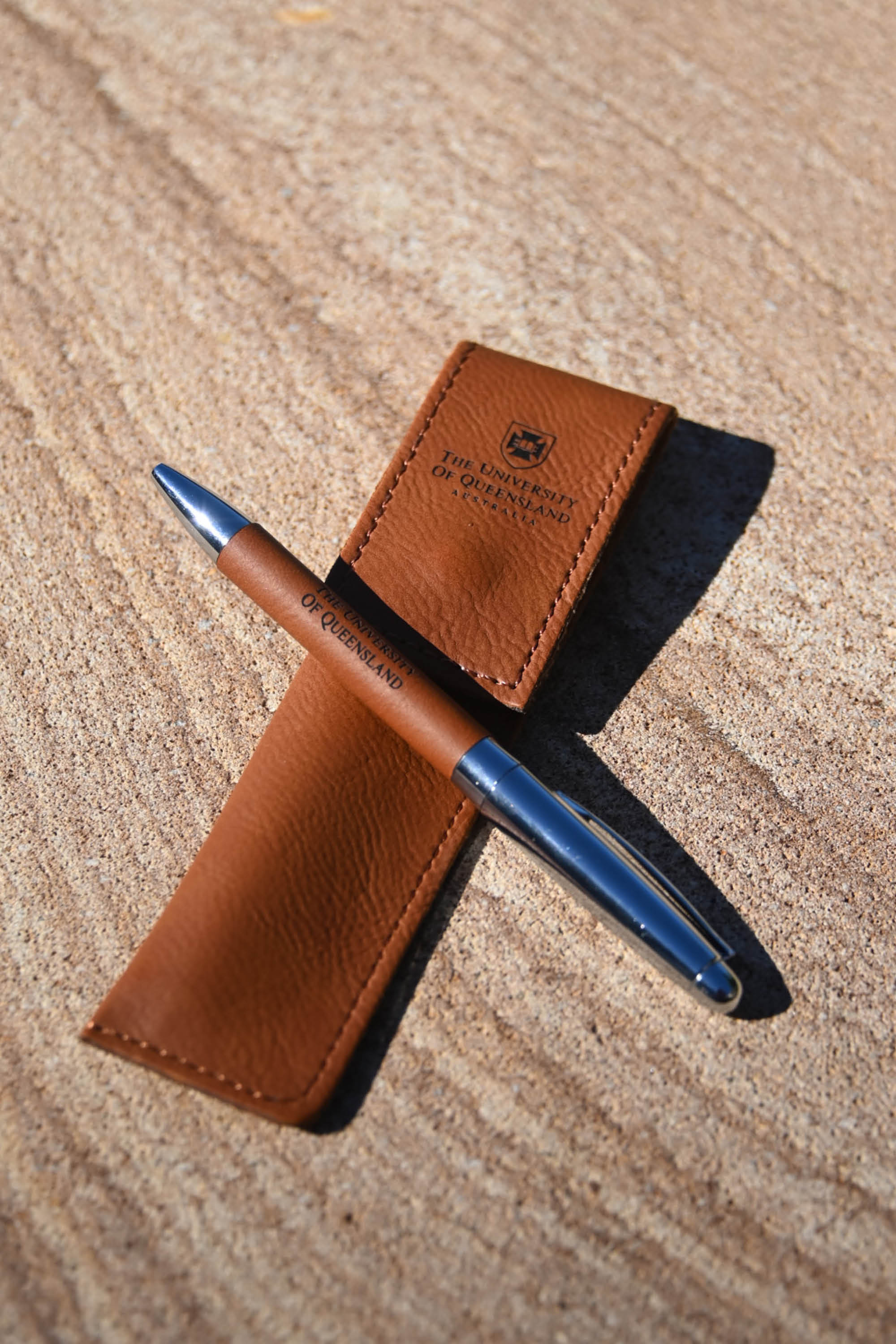 UQ Australian Leatherette Pen Set