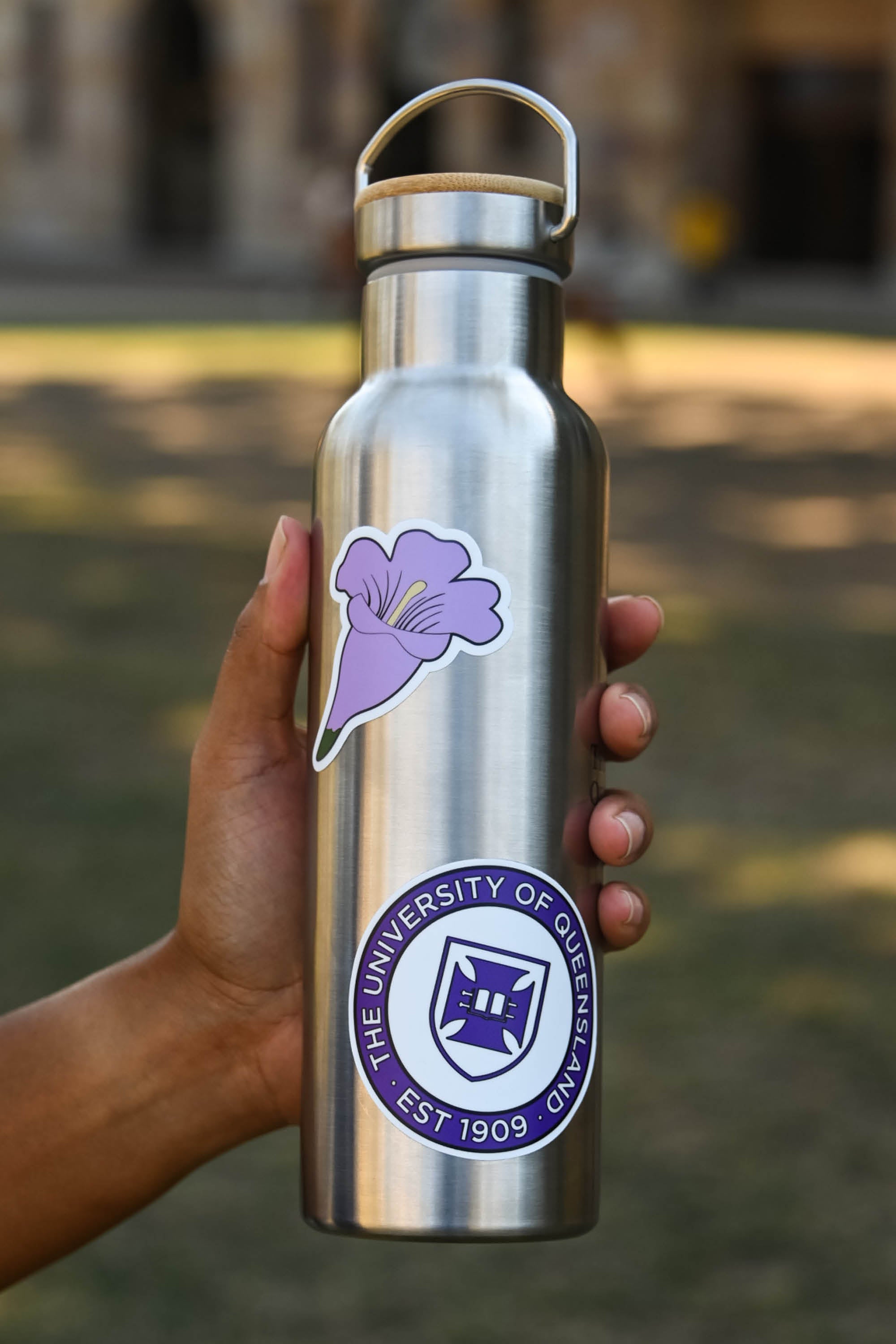 UQ Shield Laptop Sticker