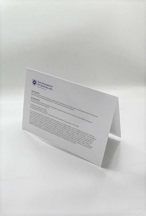 UQ RAP Greeting Card