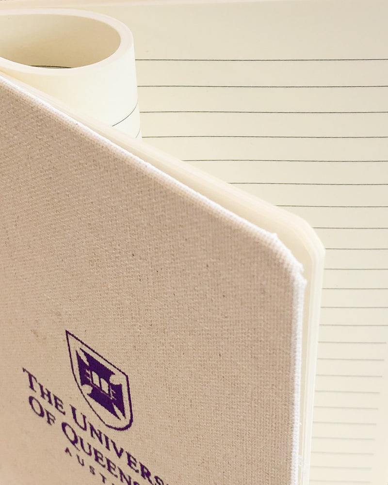 UQ Logo Journal Cotton