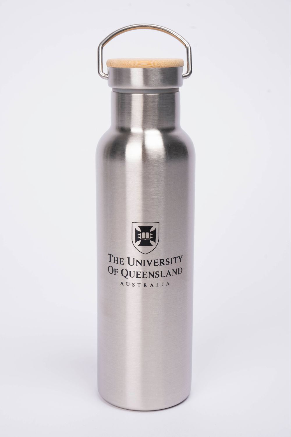 UQ Insulated Stainless Steel Bottle-Silver