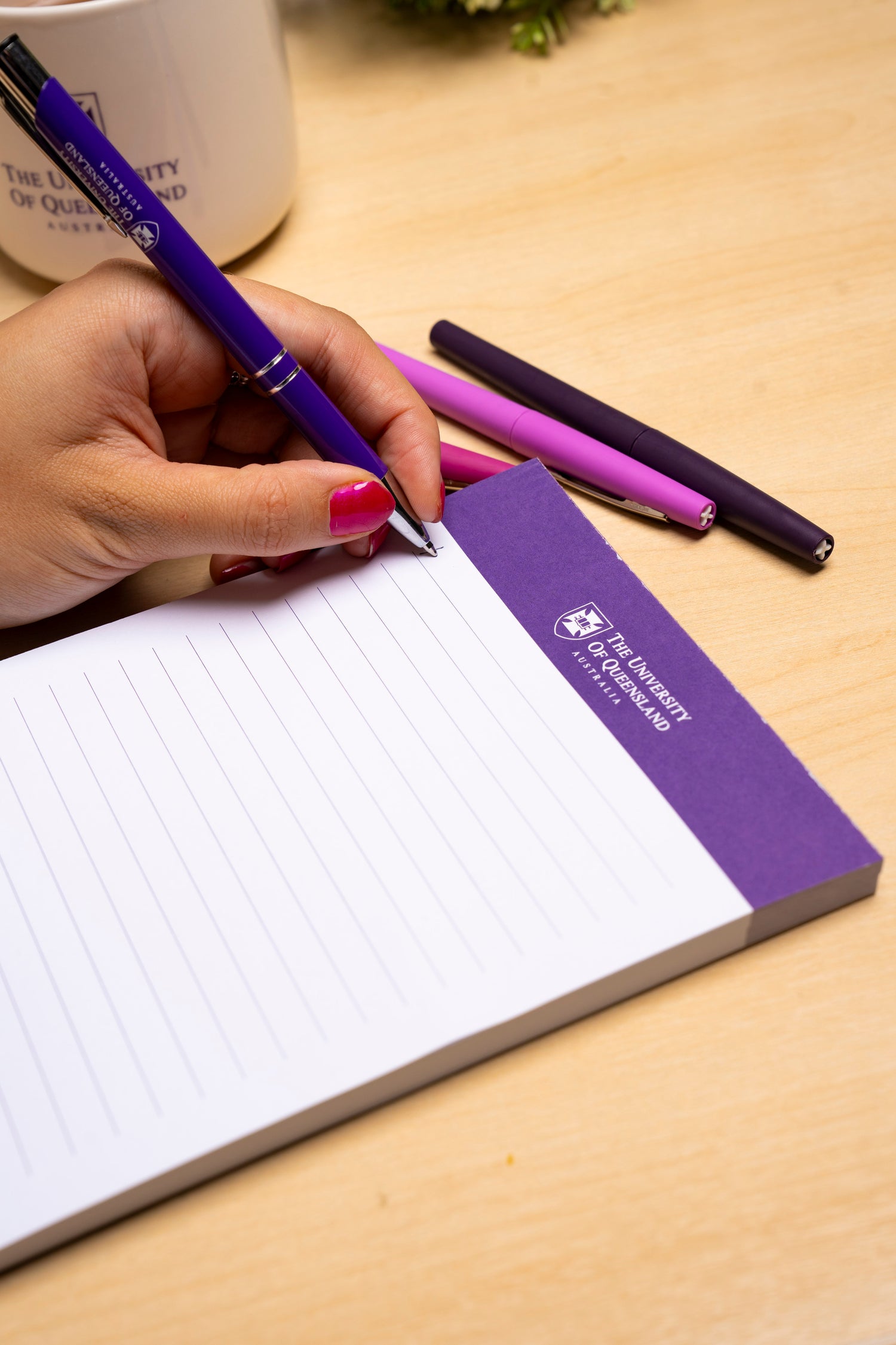 UQ Shield Notepad