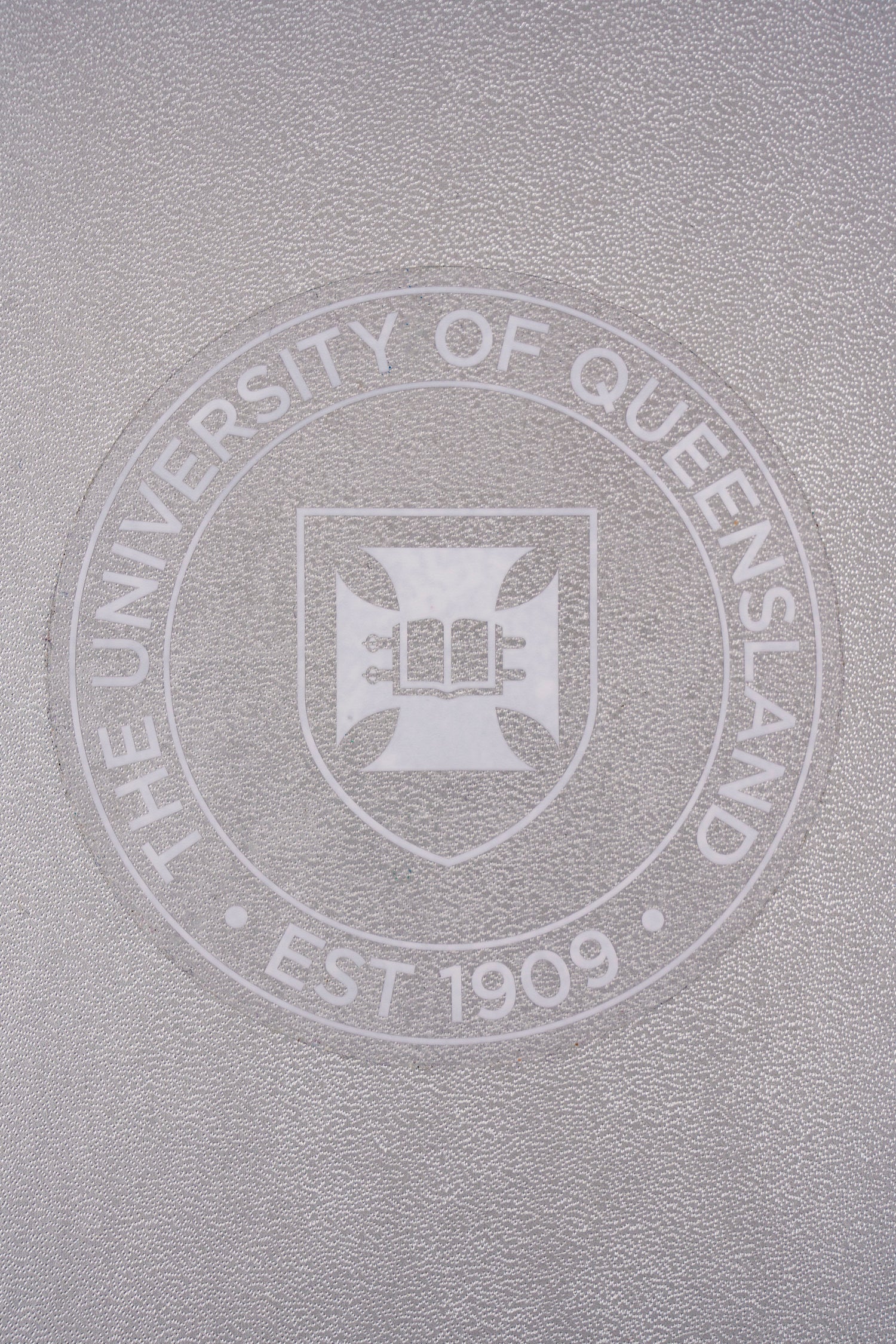 UQ Shield Bumper Sticker - Rounded