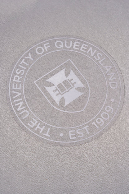 UQ Shield Bumper Sticker - Rounded