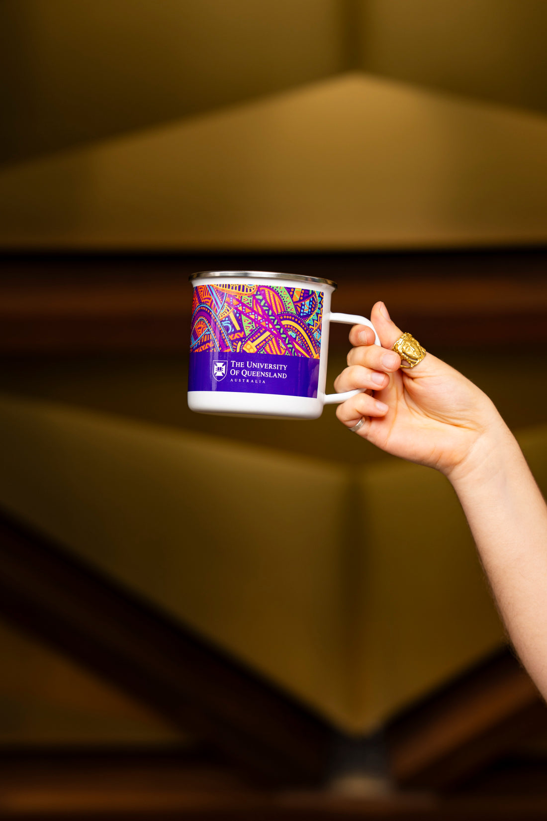 UQ RAP Enamel Mug