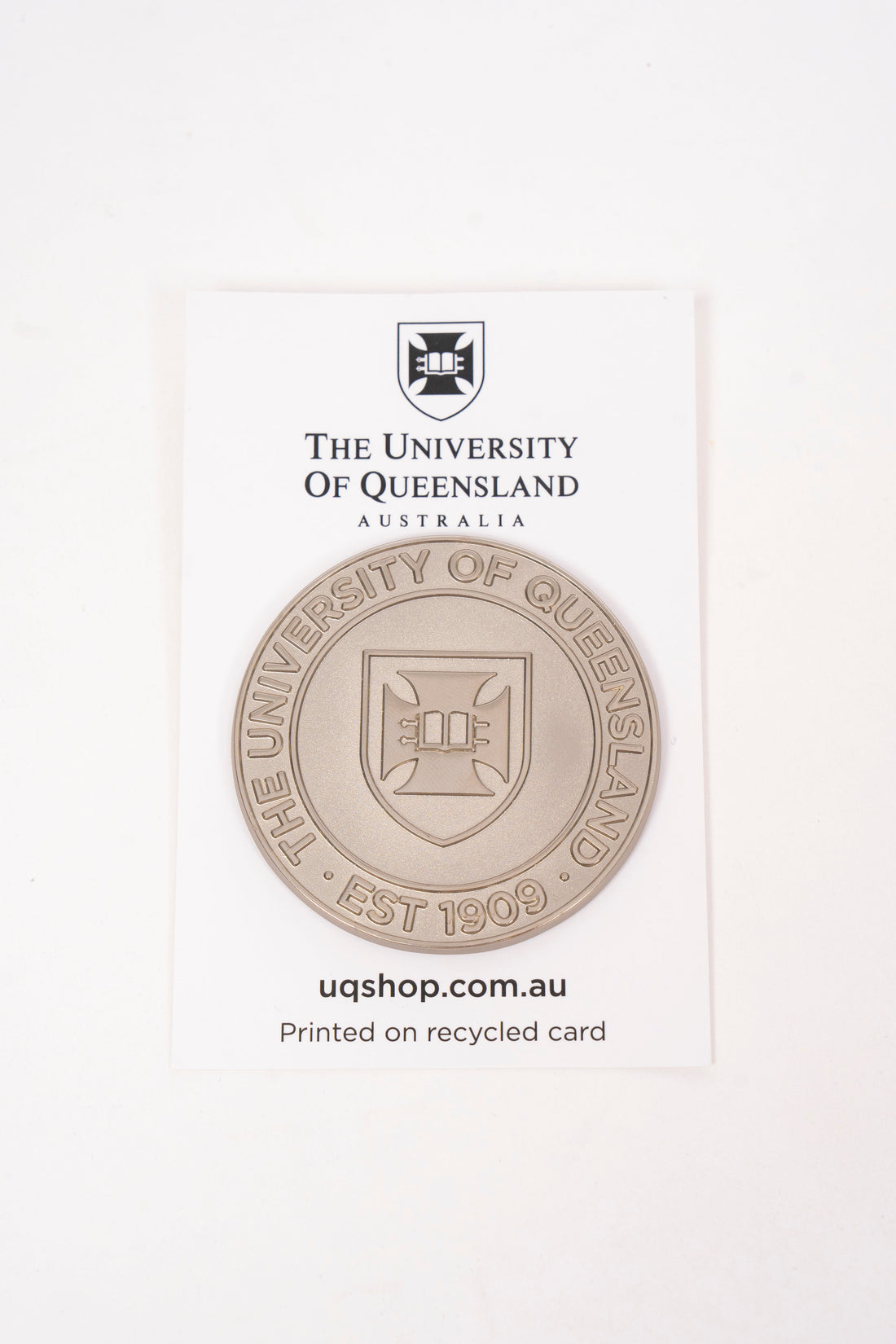 UQ Shield Magnet - Silver