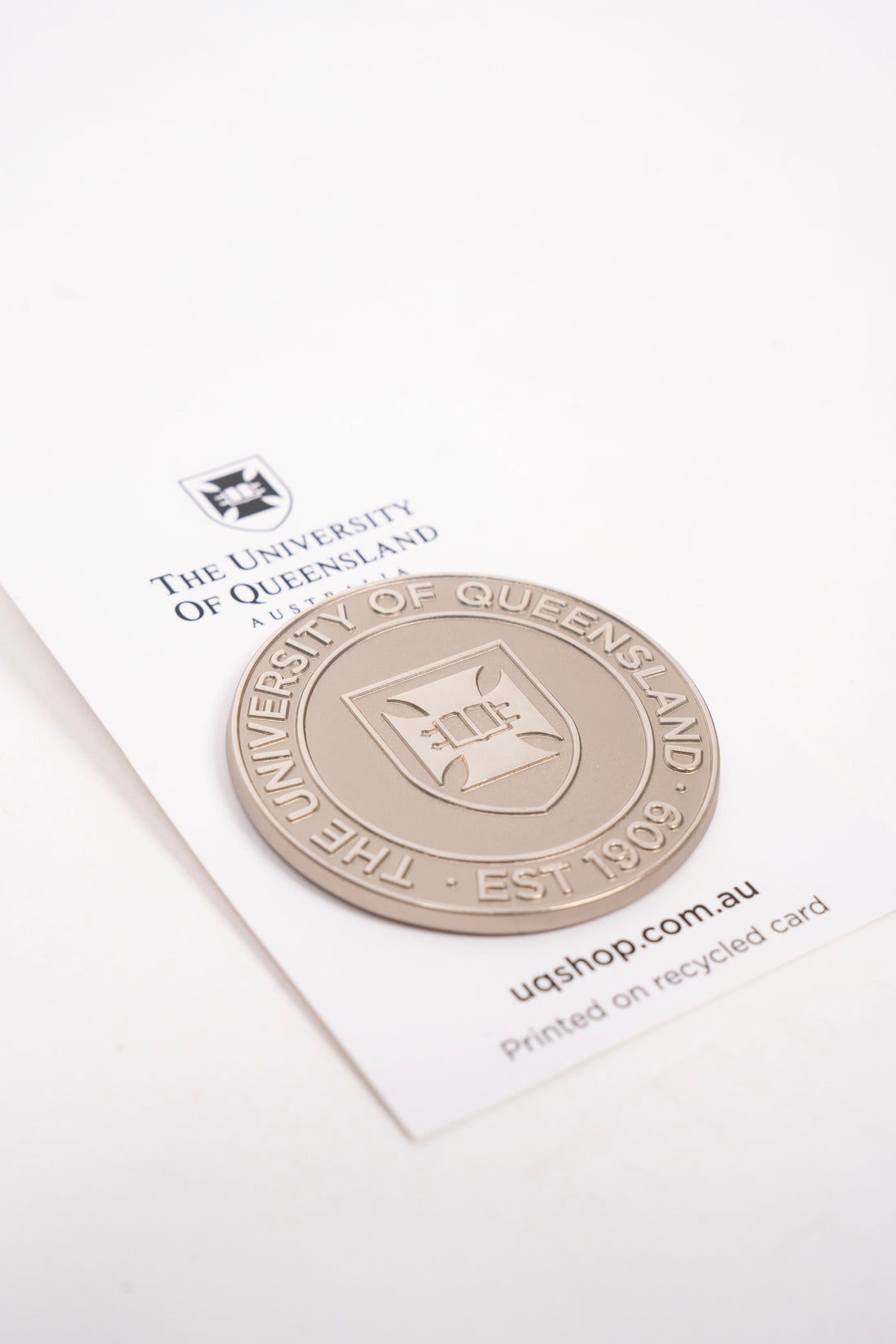 UQ Shield Magnet - Silver