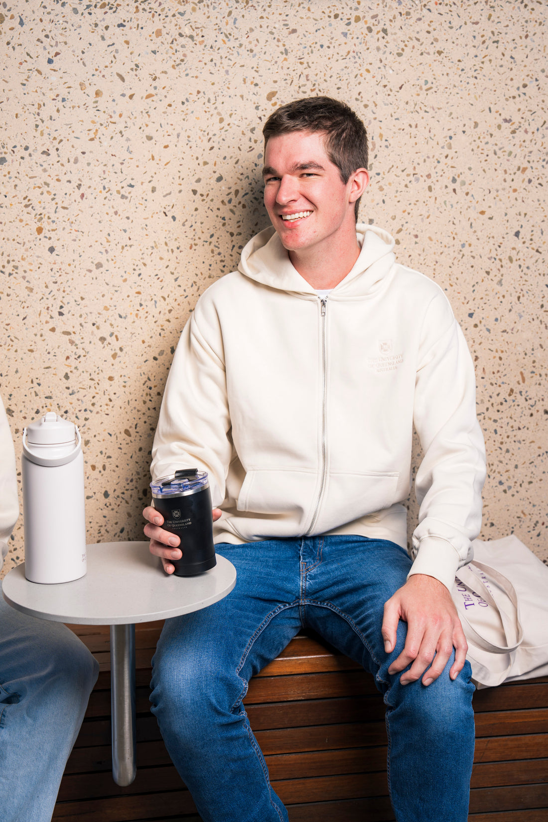 UQ Shield Reusable Cup - 350ml - Black