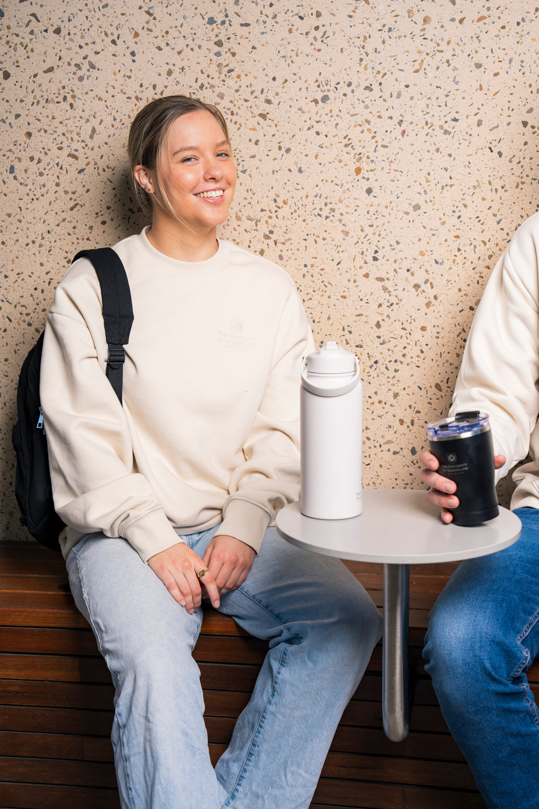 UQ Shield Insulated 1L Water Bottle