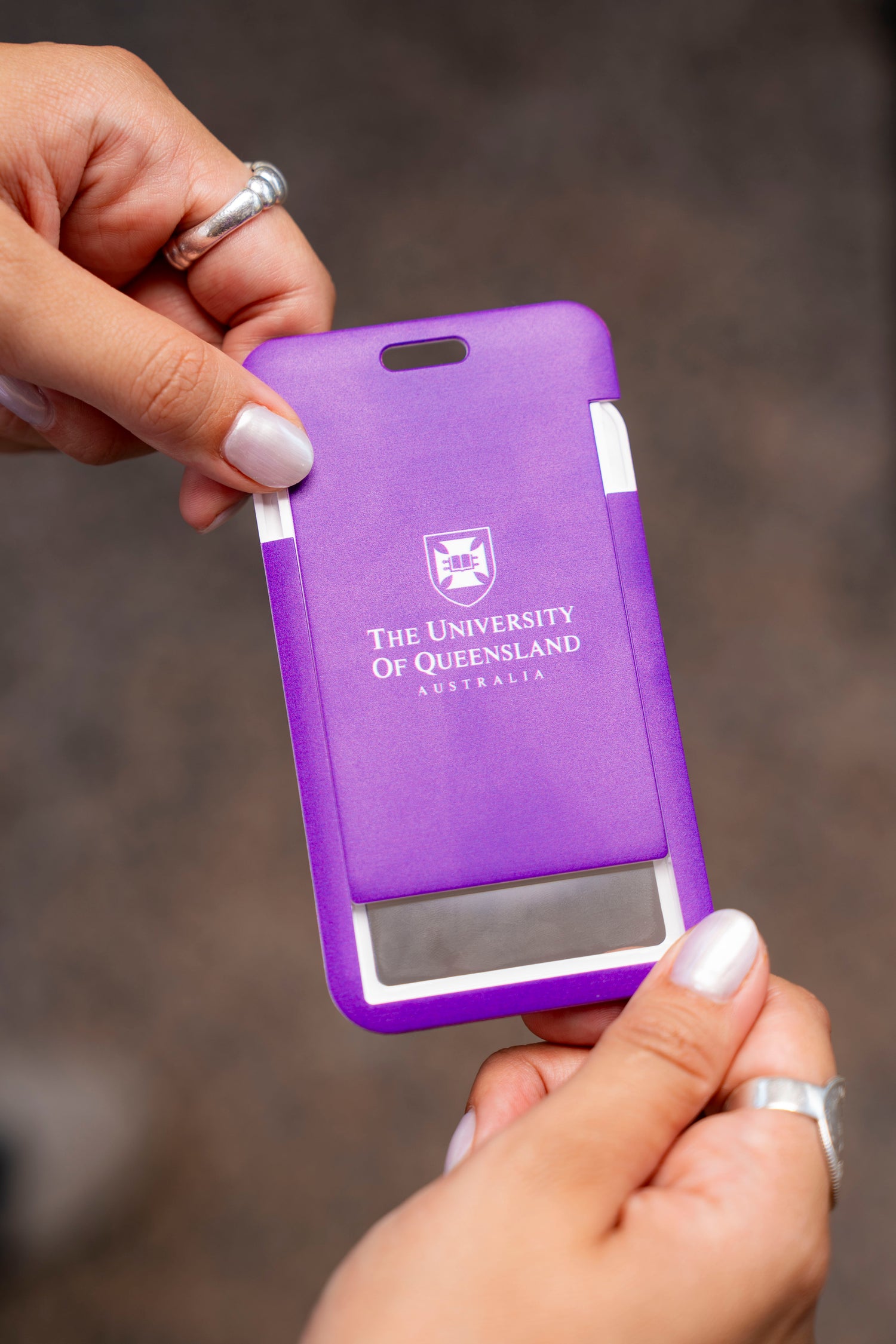UQ Shield ID Card Holder