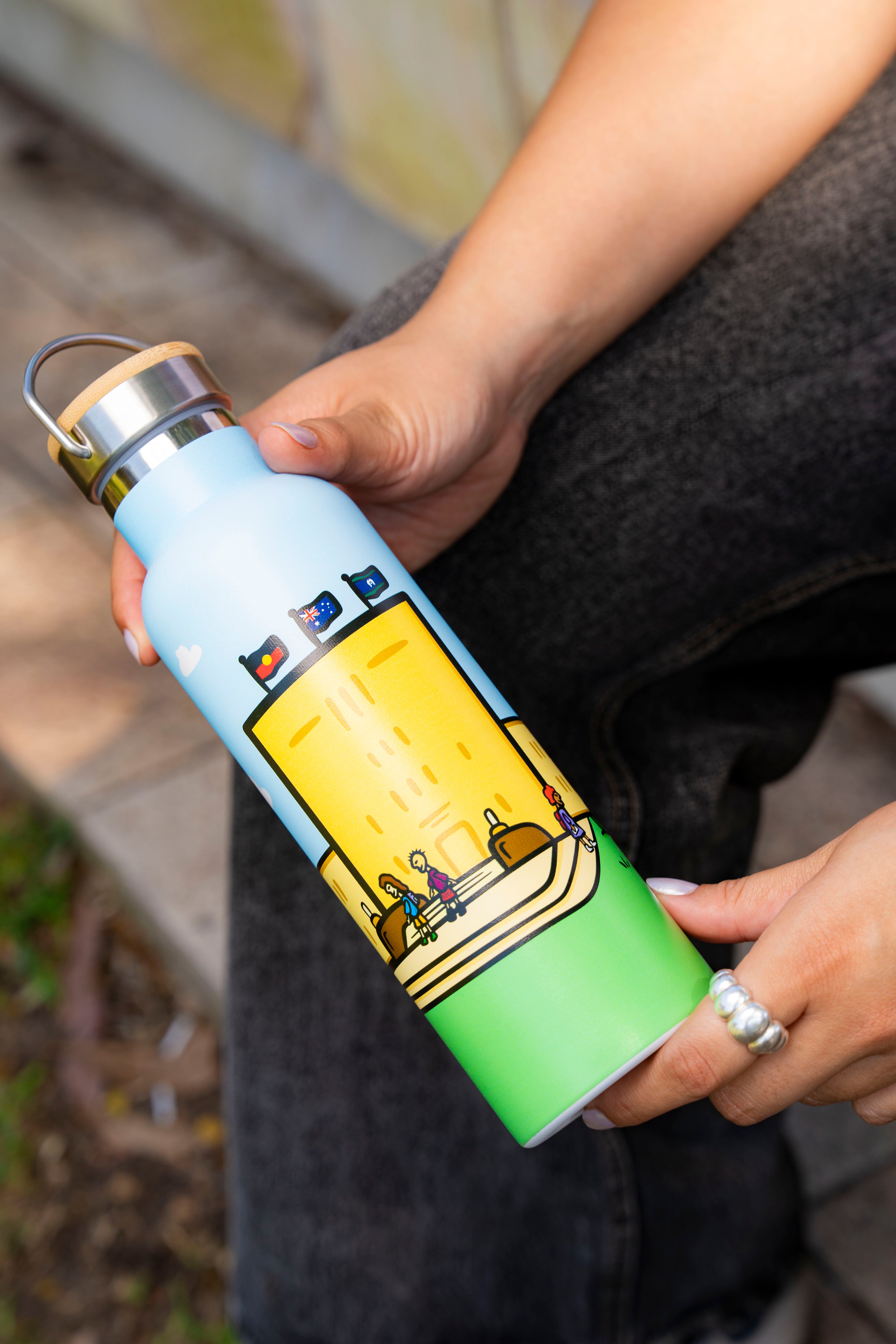 K-Rae x UQ Shop Insulated Drink Bottles