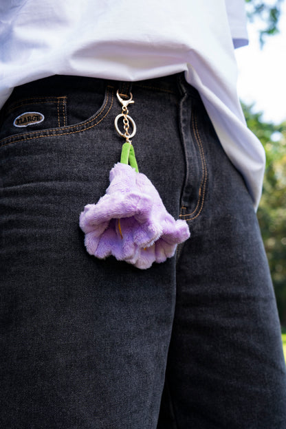 UQ Jacaranda Plush Keyring
