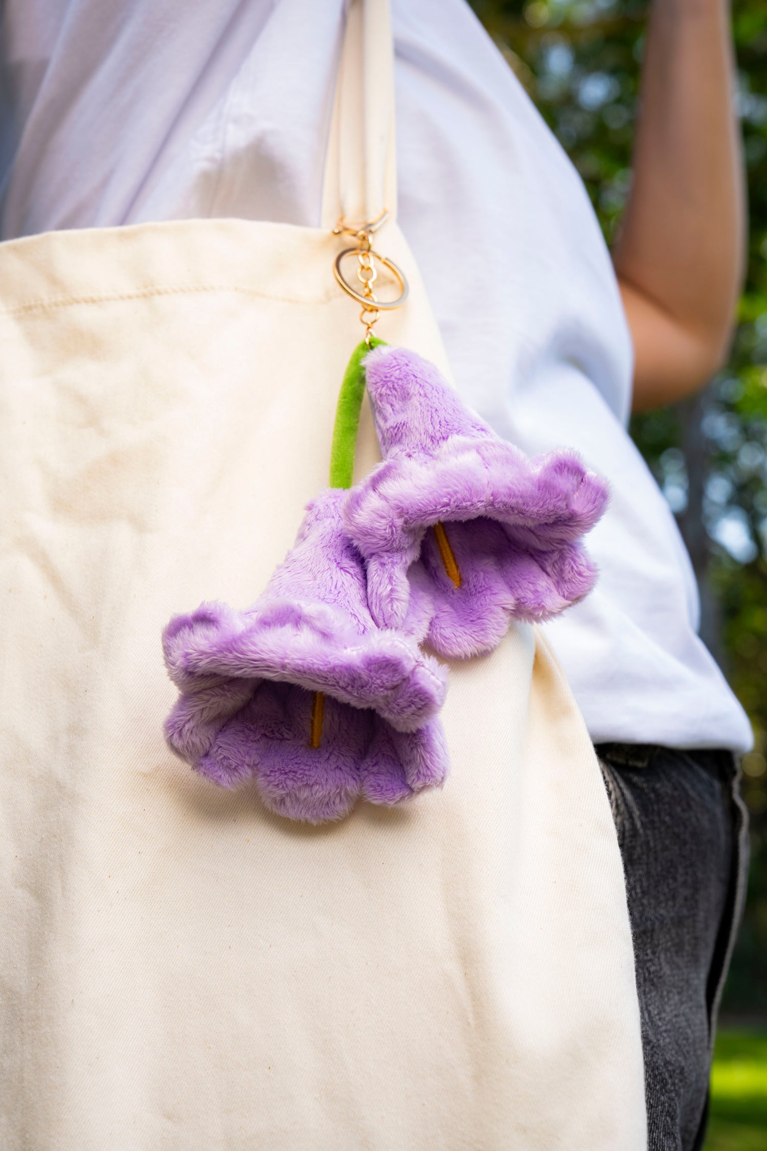 UQ Jacaranda Plush Keyring