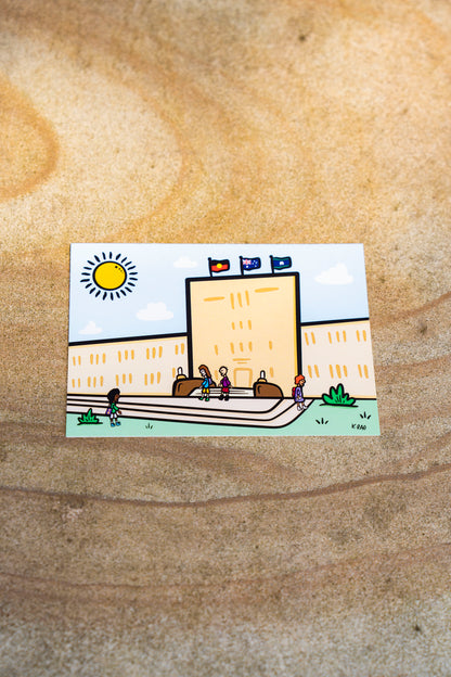 K-Rae x UQ Shop Postcard Set