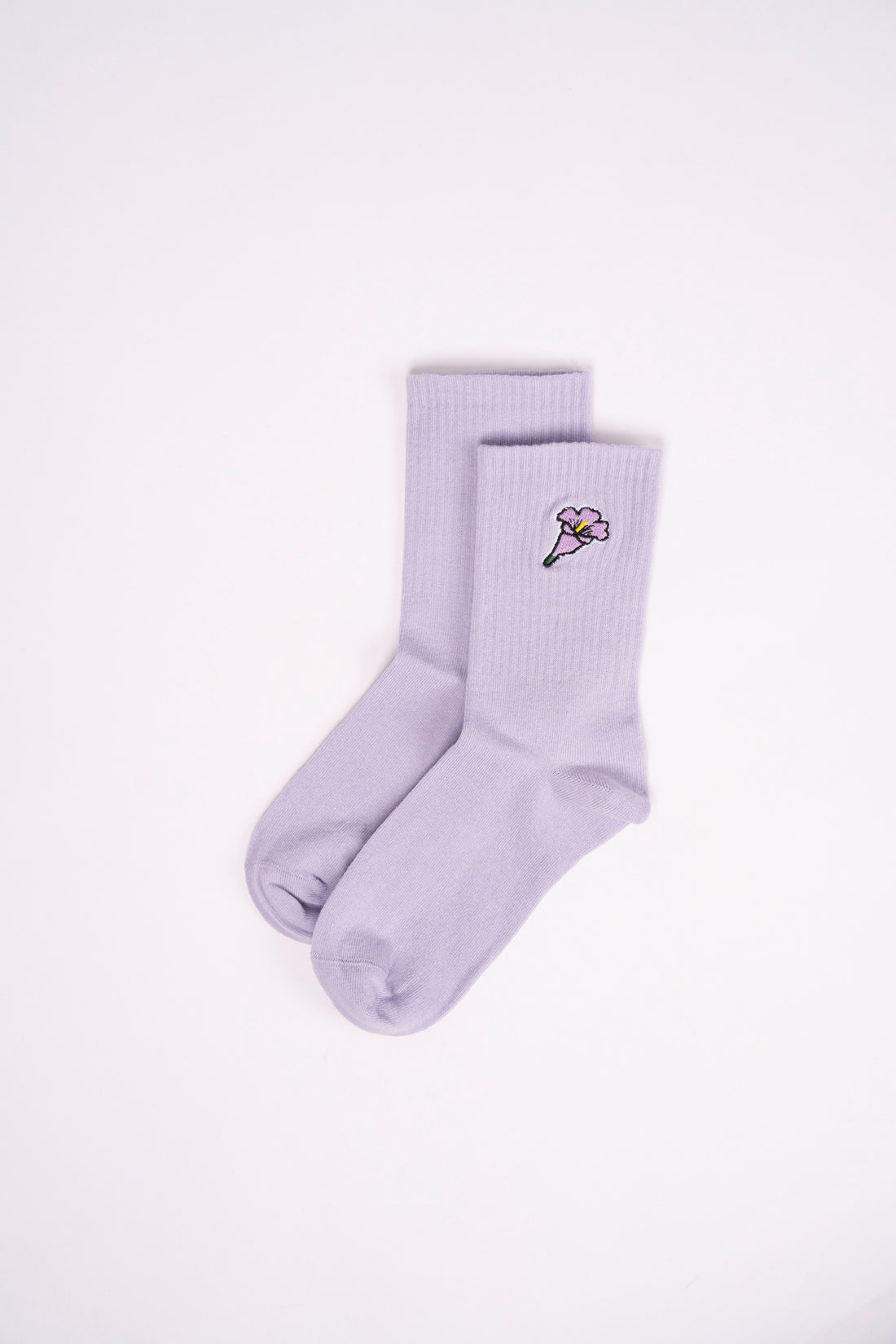 UQ Jacaranda Crew Socks