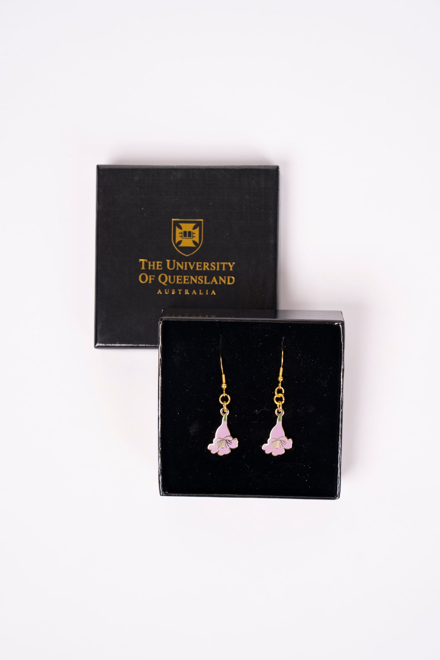 UQ Jacaranda Drop Earrings