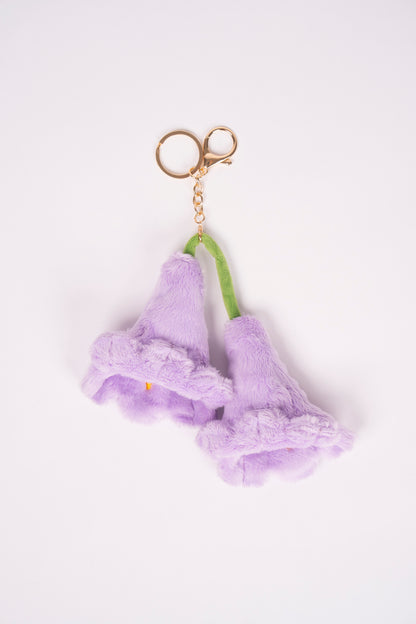 UQ Jacaranda Plush Keyring