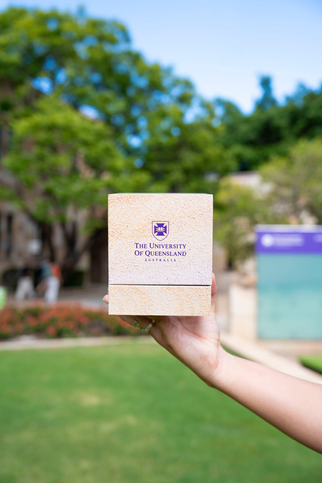UQ Jacaranda Globe with Premium Gift Box