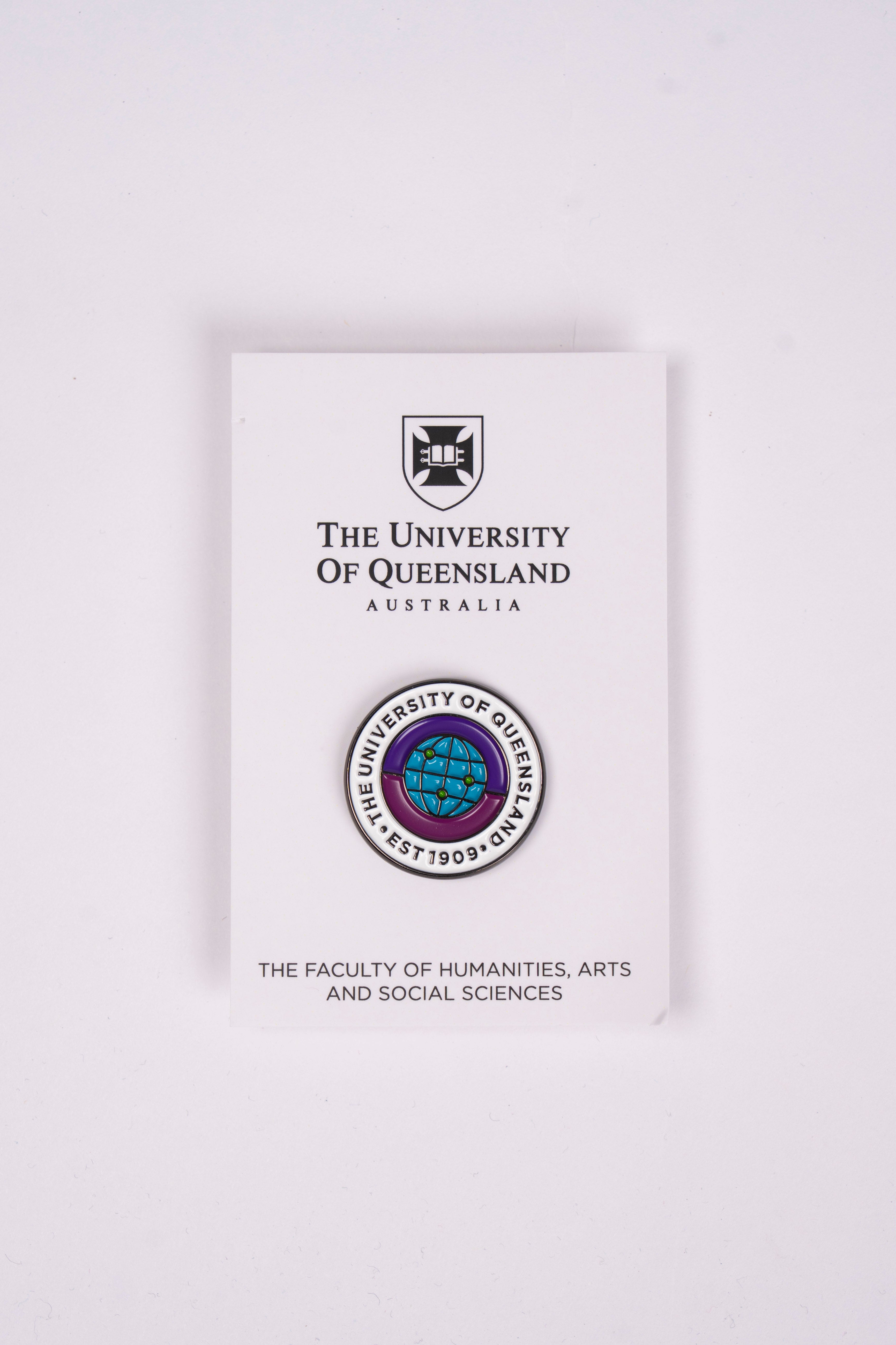 UQ Faculty of Humanities Pin