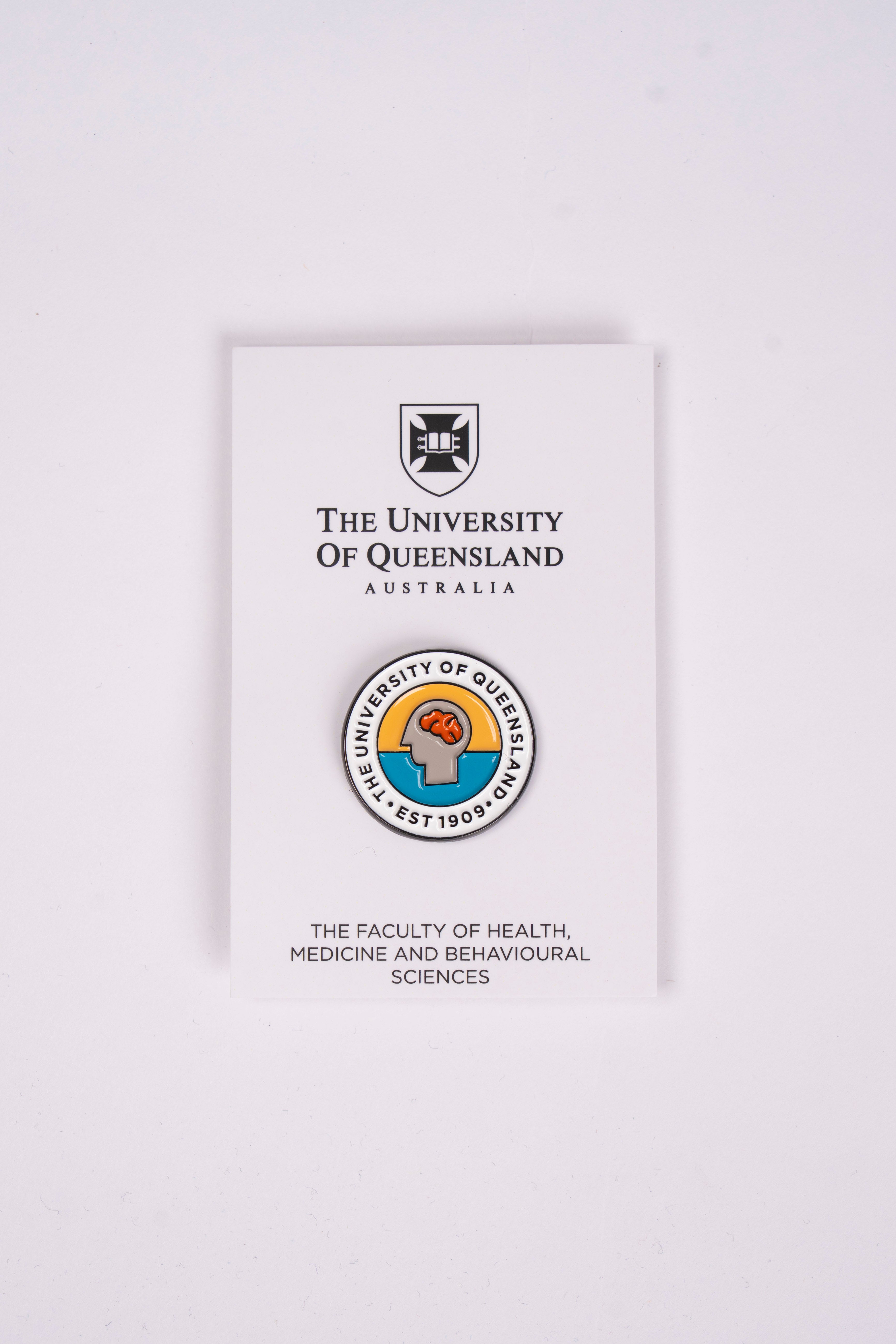 UQ Faculty of Health Pin