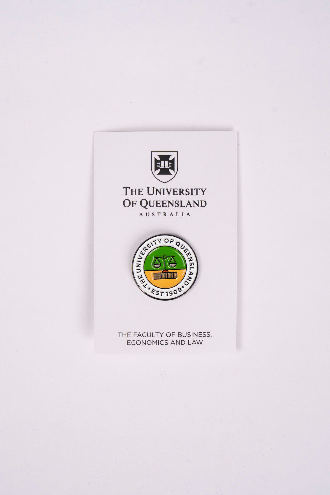 UQ Faculty of Business Pin