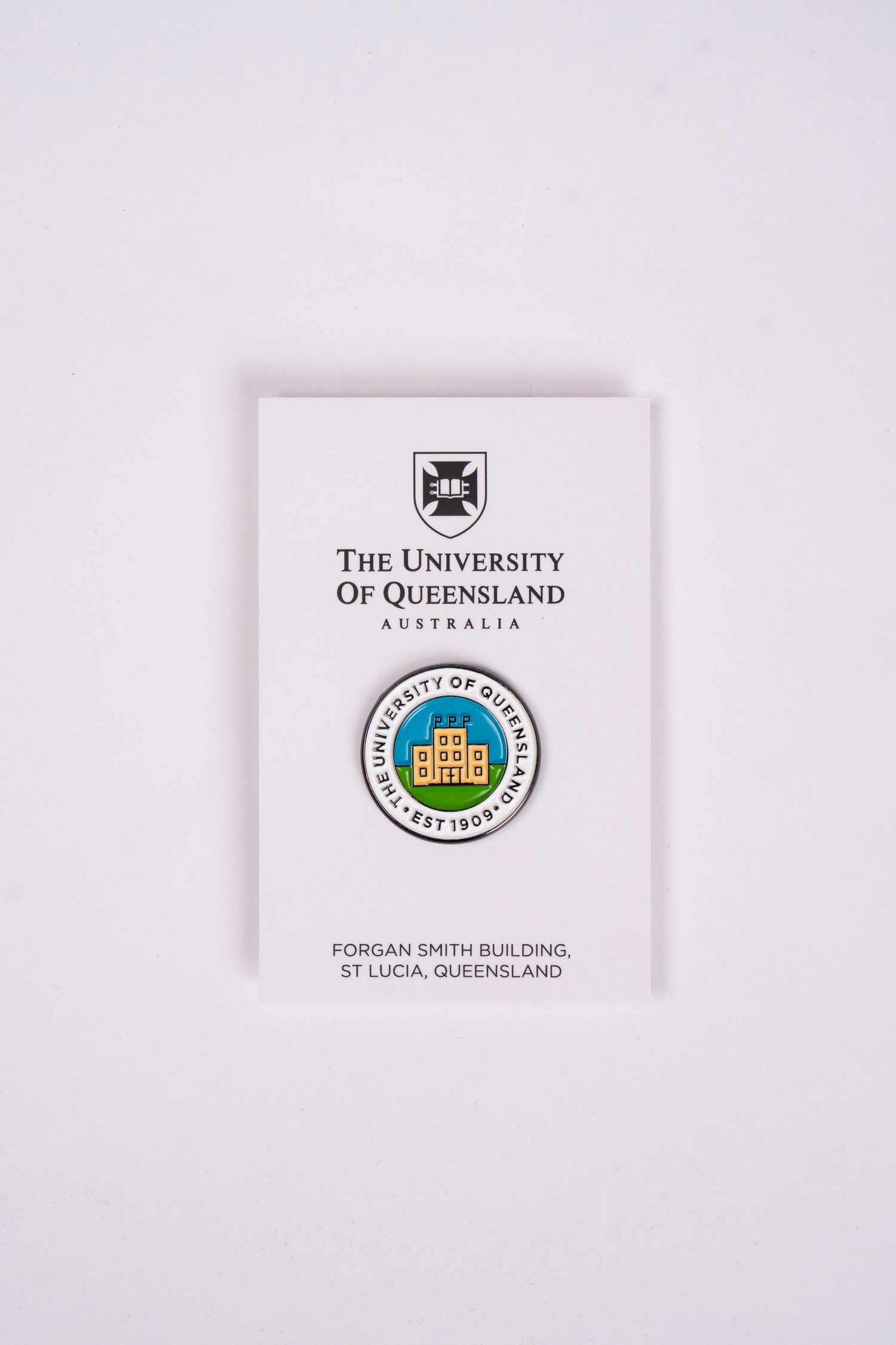 UQ Forgan Smith Building Pin