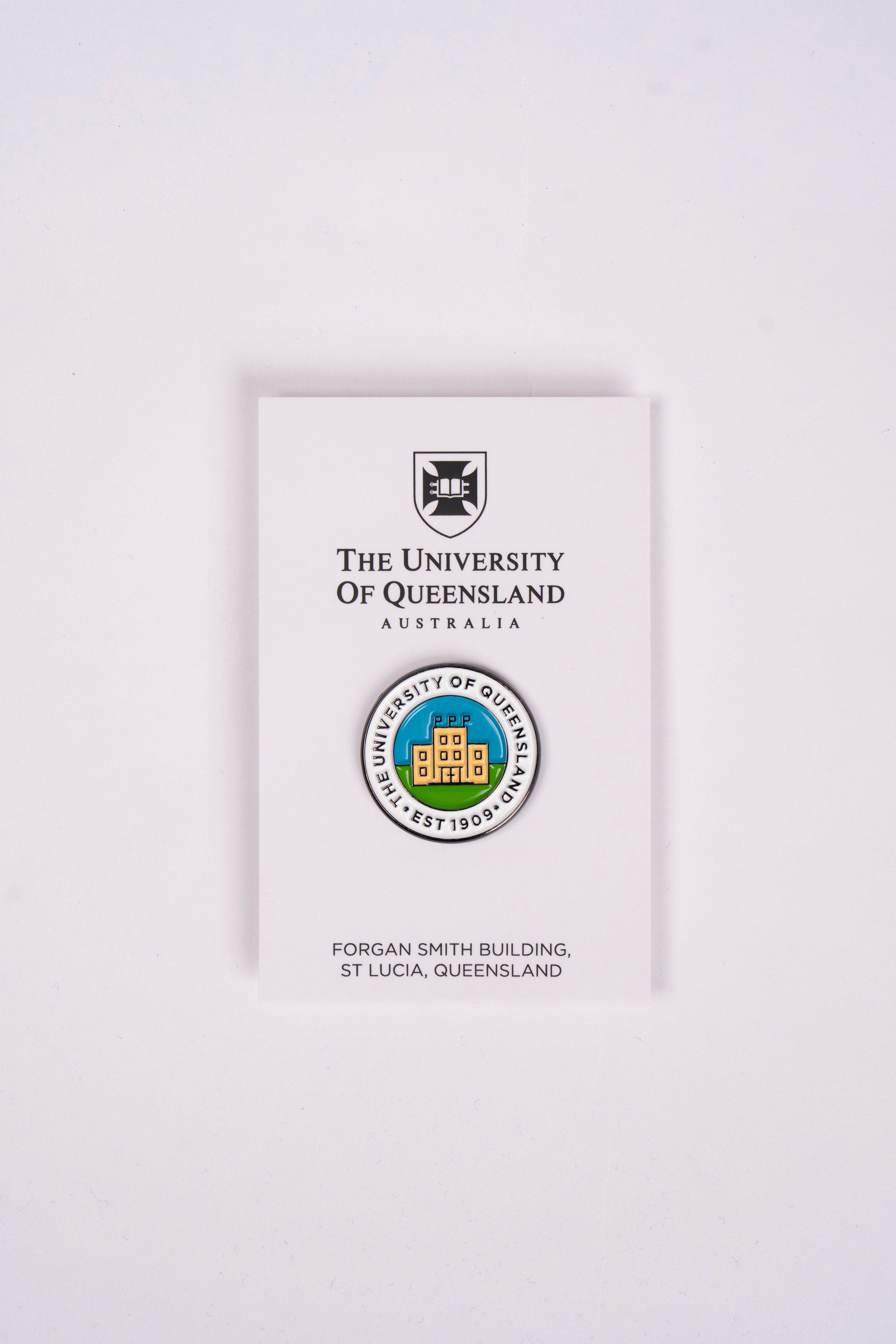 UQ Forgan Smith Building Pin