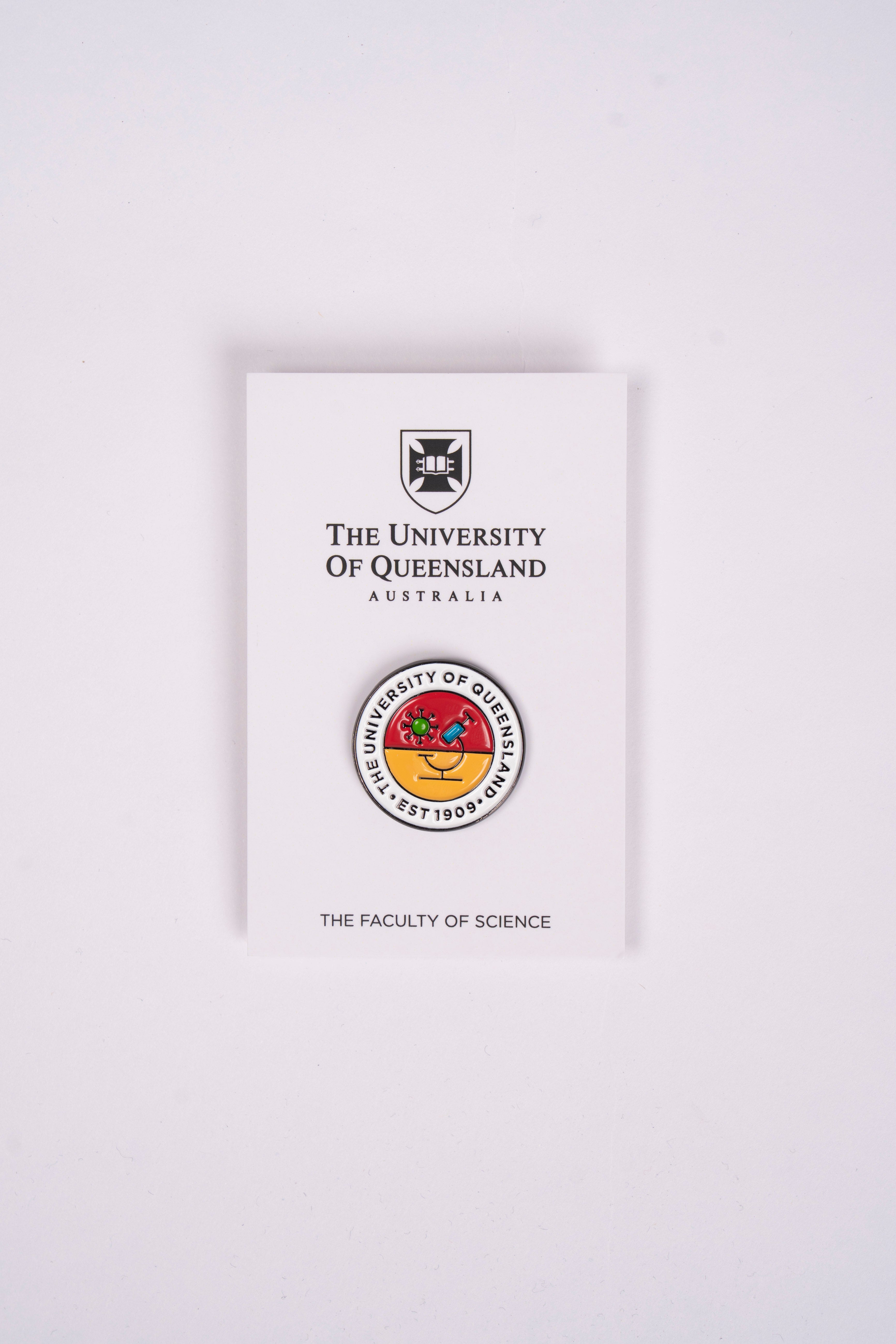 UQ Faculty of Science Pin