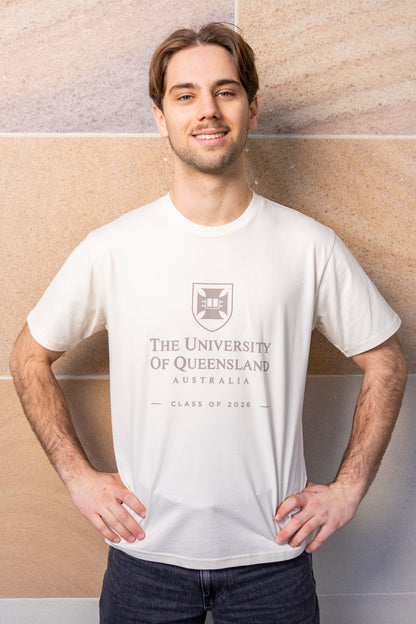UQ Class of 2026 Tee - Sandstone Bundle