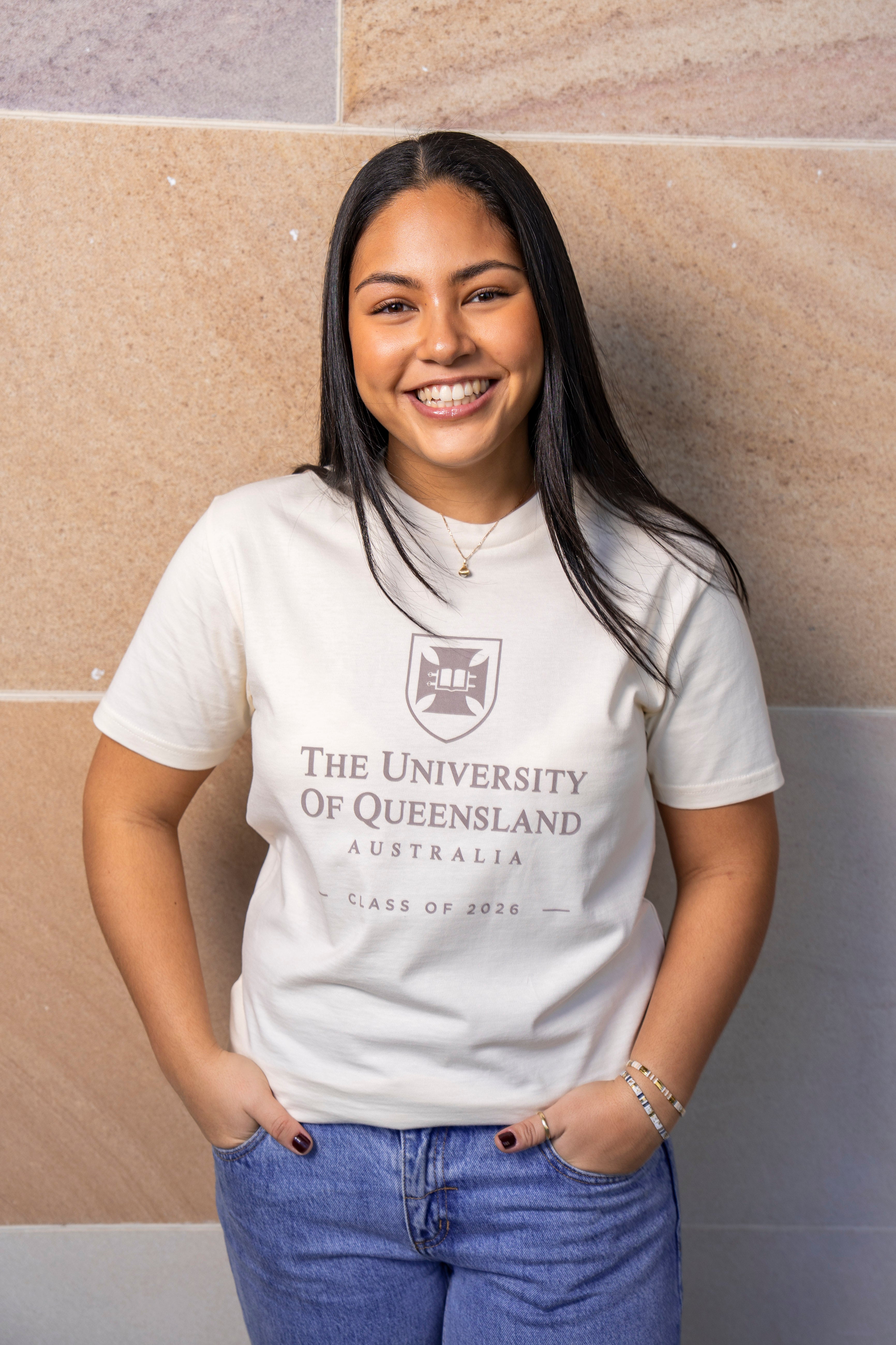 UQ Class of 2026 Tee - Sandstone Bundle