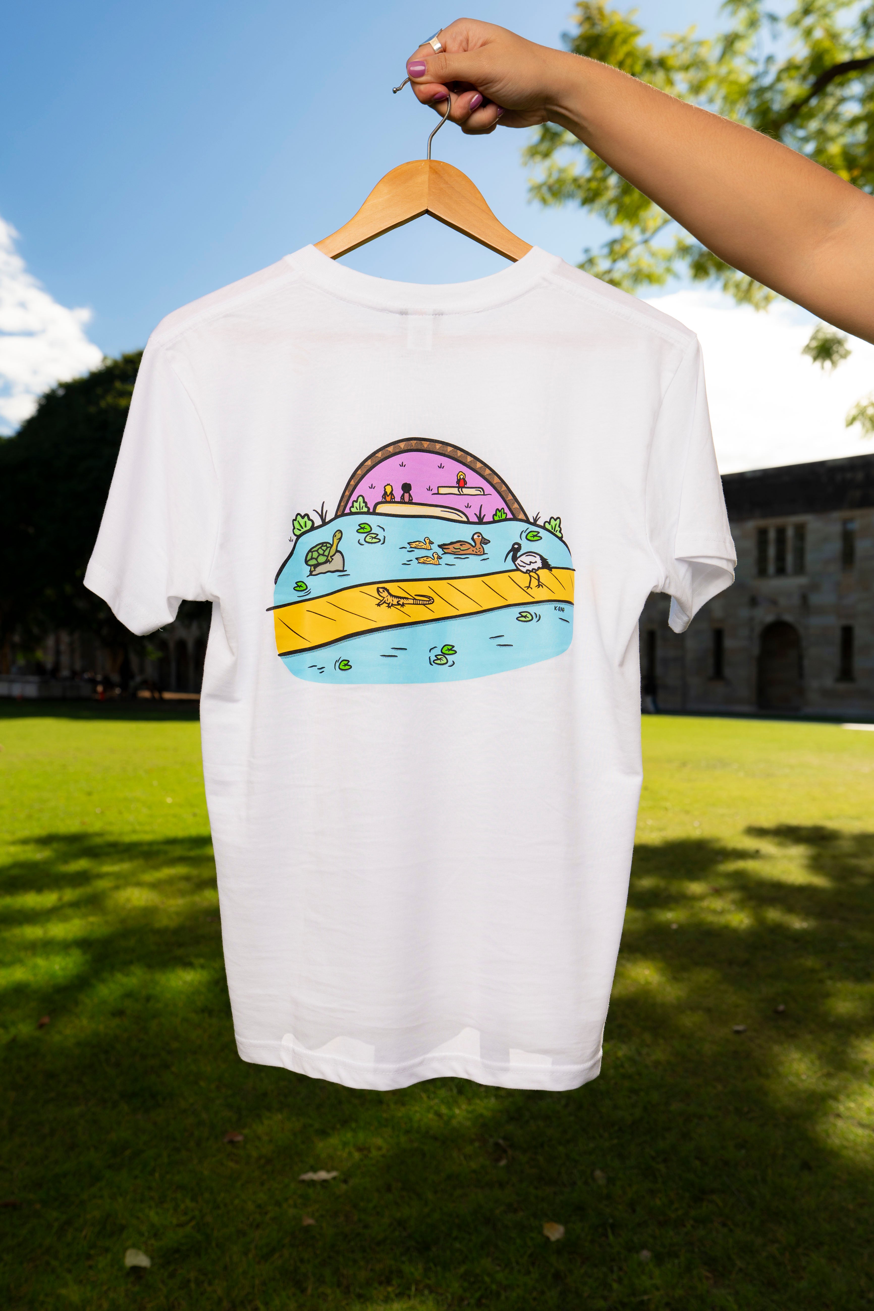 K-Rae x UQ Shop Unisex Tee - UQ Lake