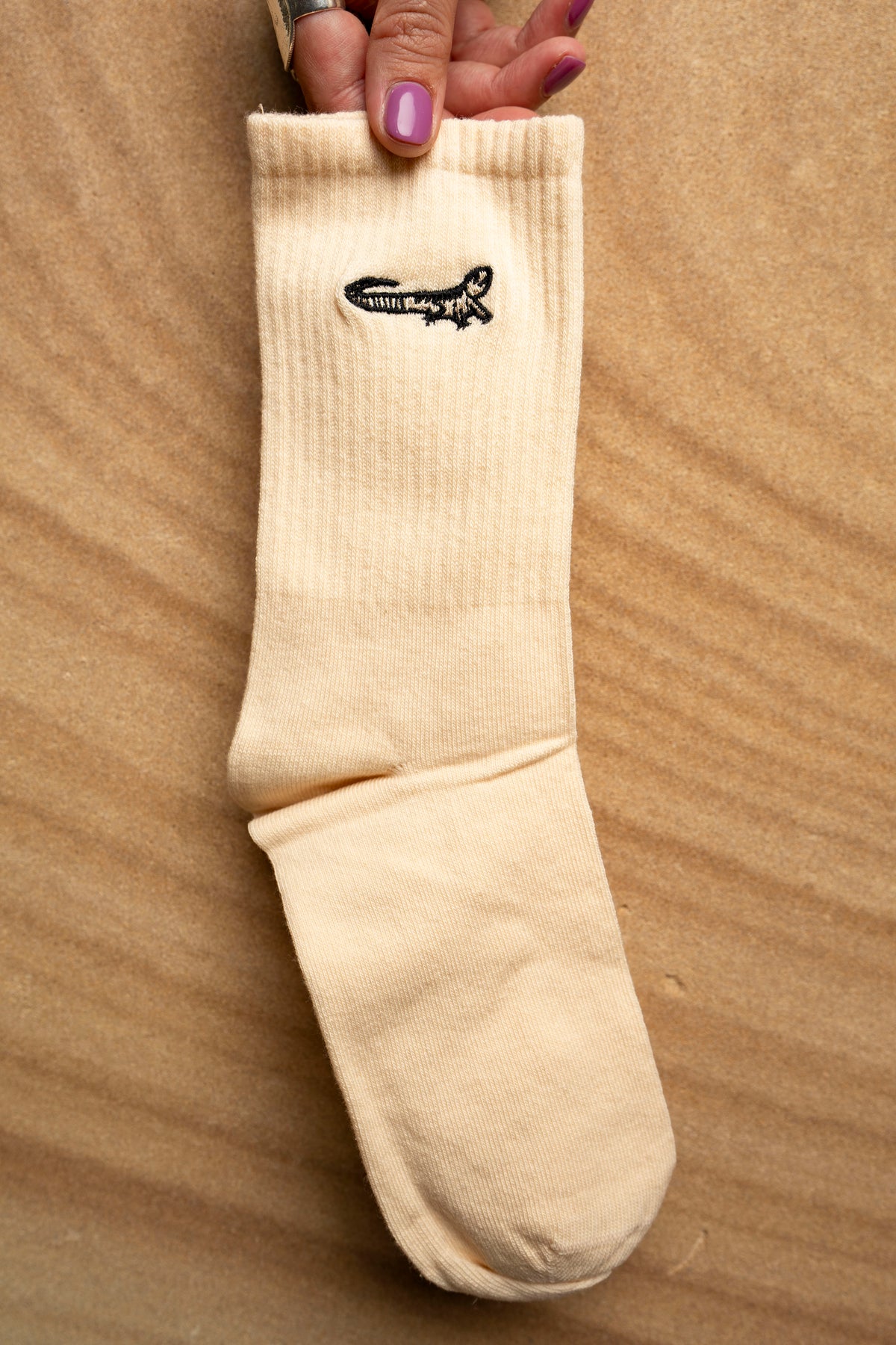 K-Rae x UQ Shop Crew Socks - Water Dragon