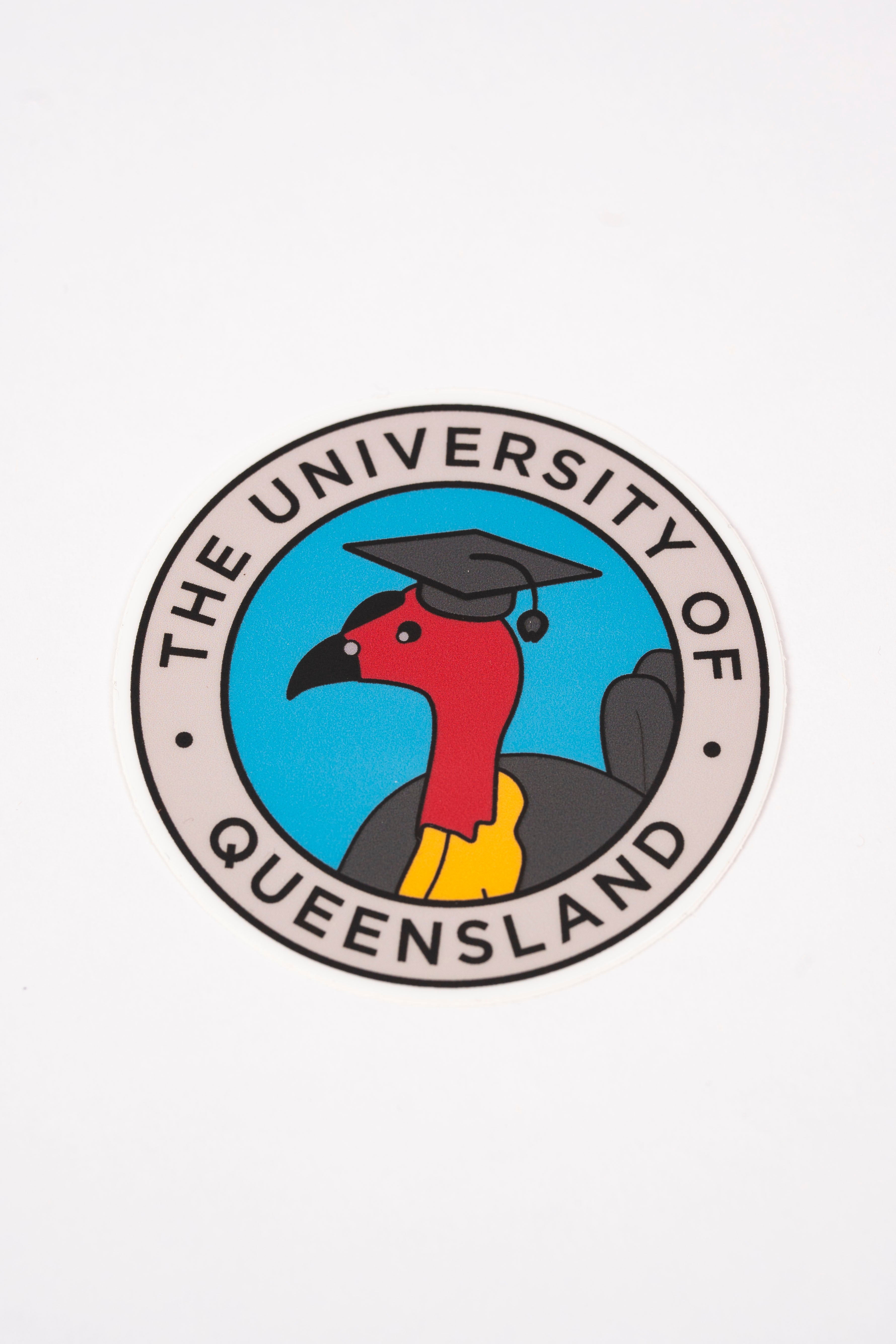 UQ Grad Turkey Laptop Sticker