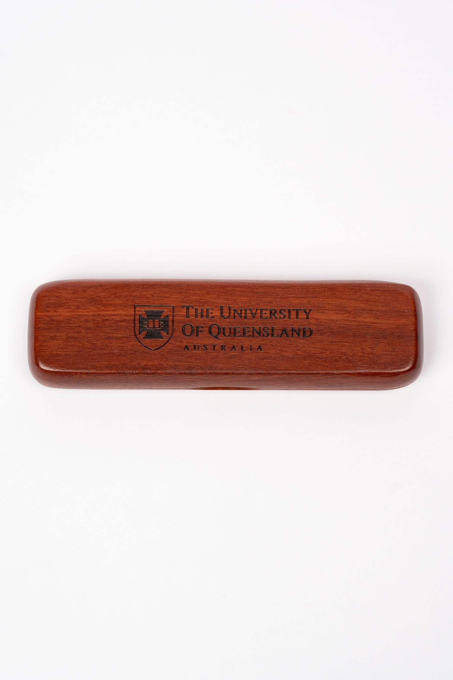 UQ Jarrah Tree Executive Gold Clip Pen and Pen Box